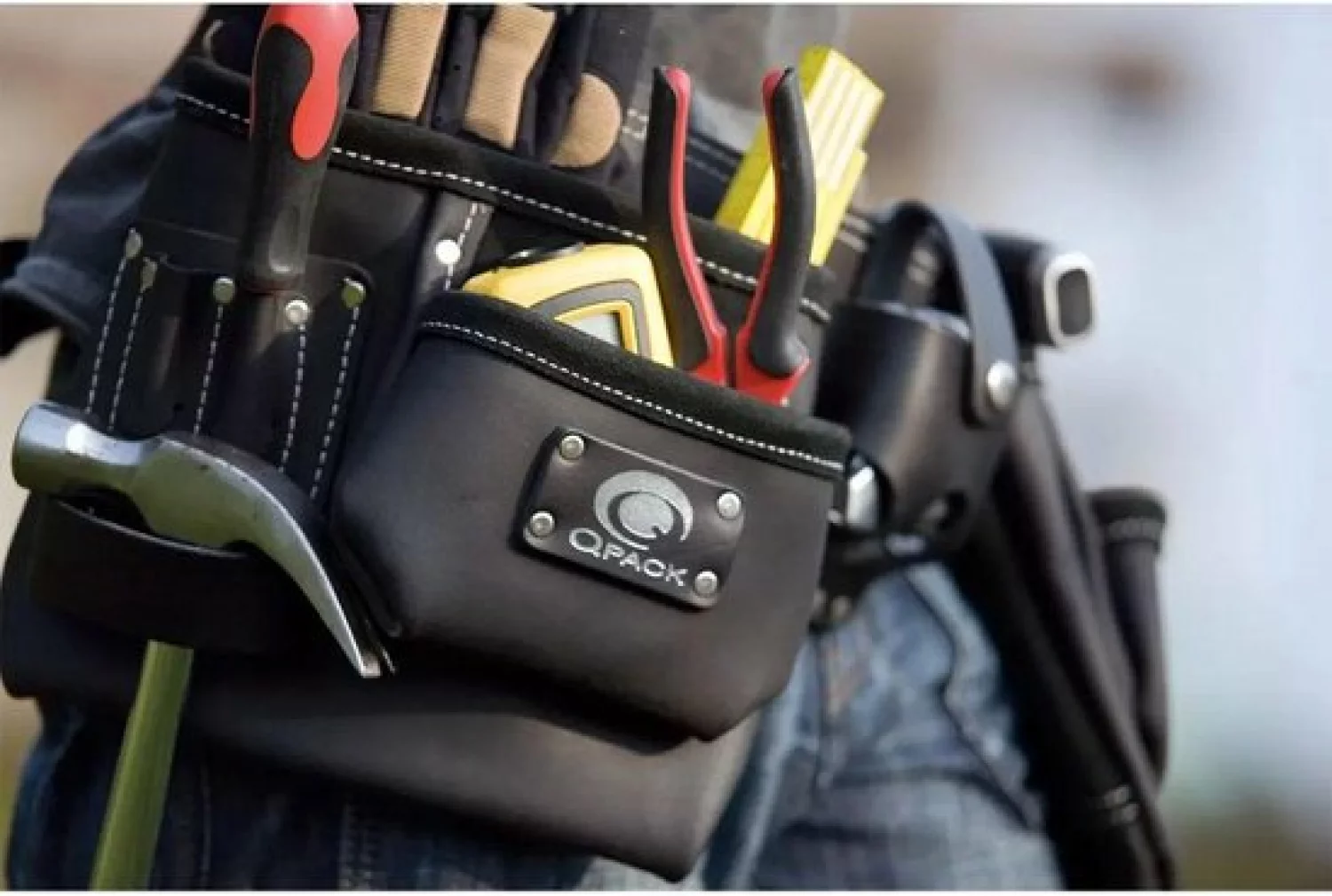 ToolPack 366.000 Industrial - Ceinture porte-outils - Double - Cuir-image