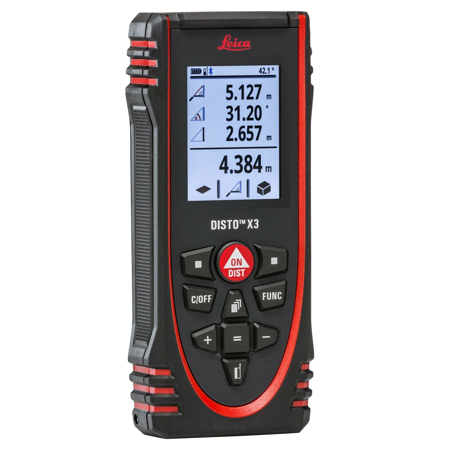 Leica Disto X3 Afstandsmeter in tas - bluetooth - 150m-image