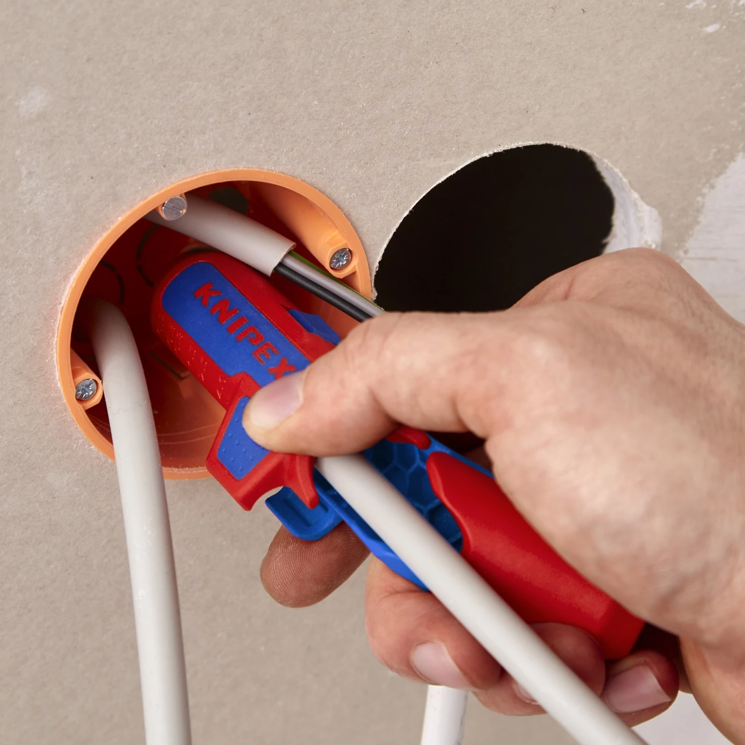 Knipex 16 95 03 SB Solar-striptang KNIPEXErgoStrip PV - 8-13mm-image