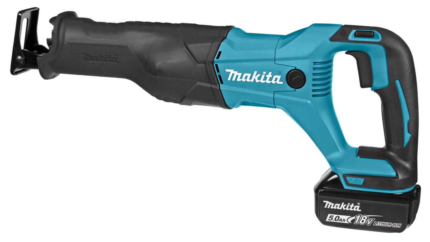 Makita DJR186RTE 18V Li-Ion accu reciprozaag set (2x 5.0Ah accu) in koffer - snelwissel - variabel-image