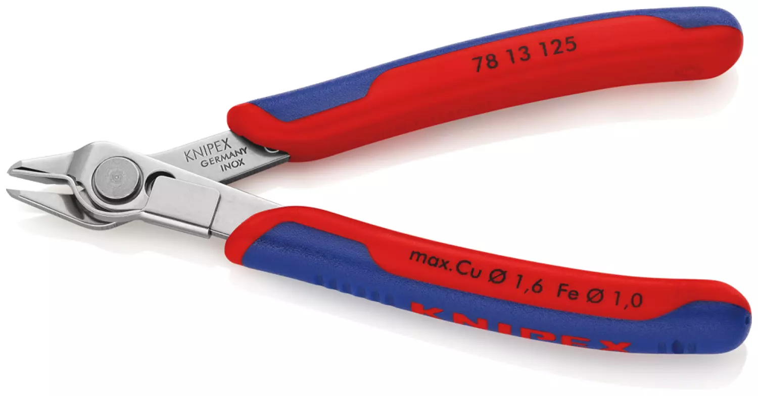 Knipex 7813125 Super-Knips Precisie Zijsnijtang - Elektronica - 125mm-image