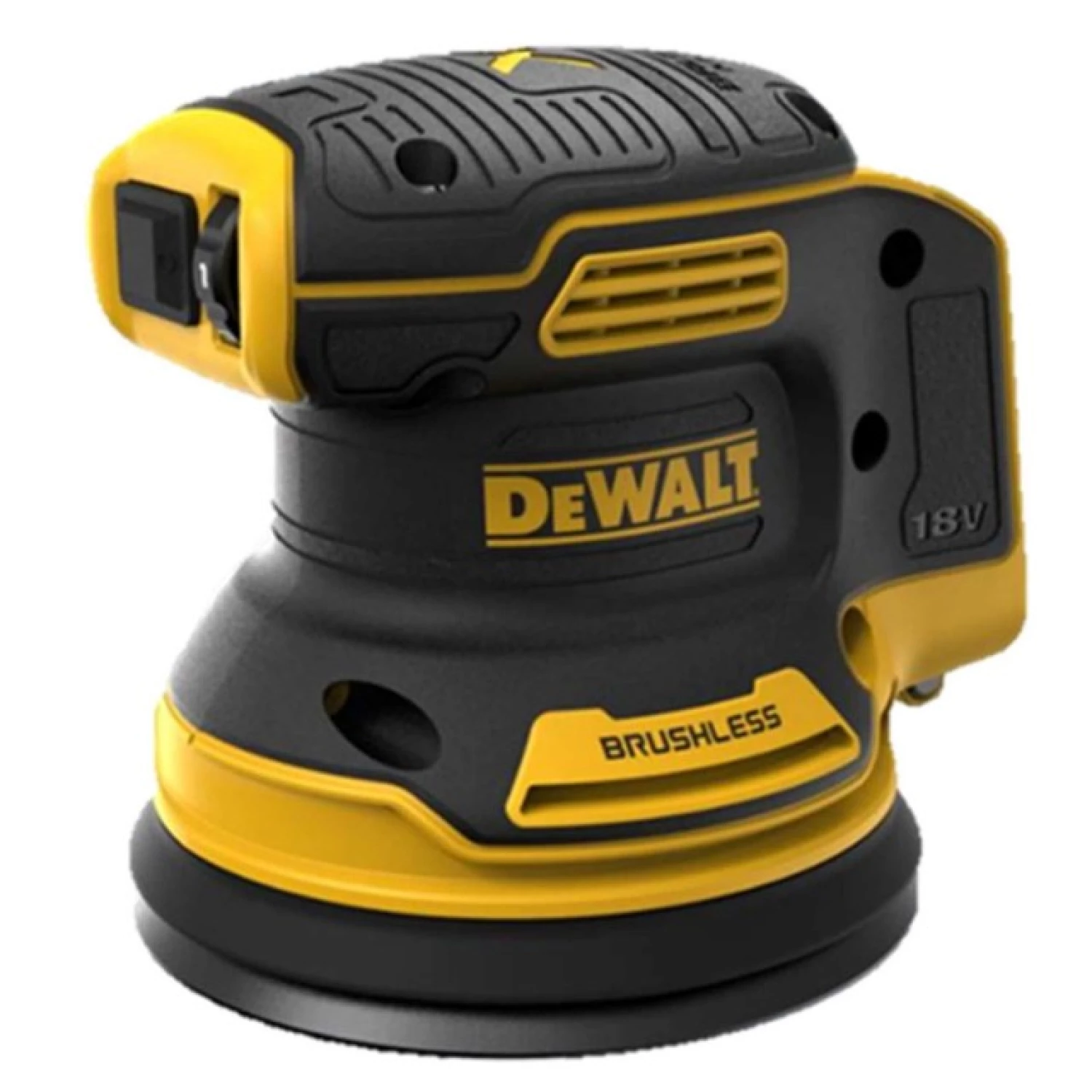 DeWALT DCW210NT - Ponceuse excentrique sans fil Li-Ion 18V (machine seule) - 125mm - moteur brushless-image