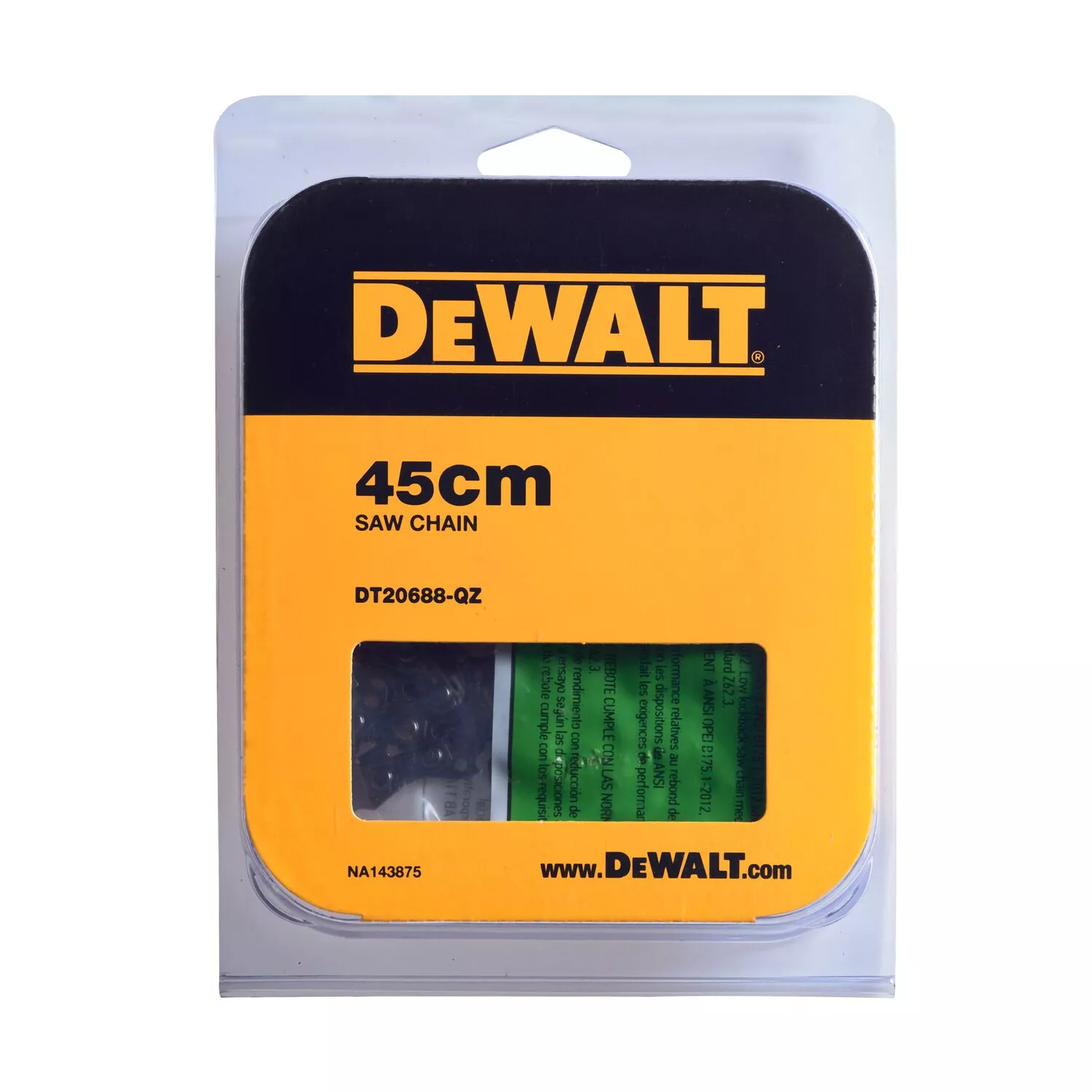 DeWALT DT20688 Chaîne pour DCMCS574 - 45 cm - 3/8 » LP-image