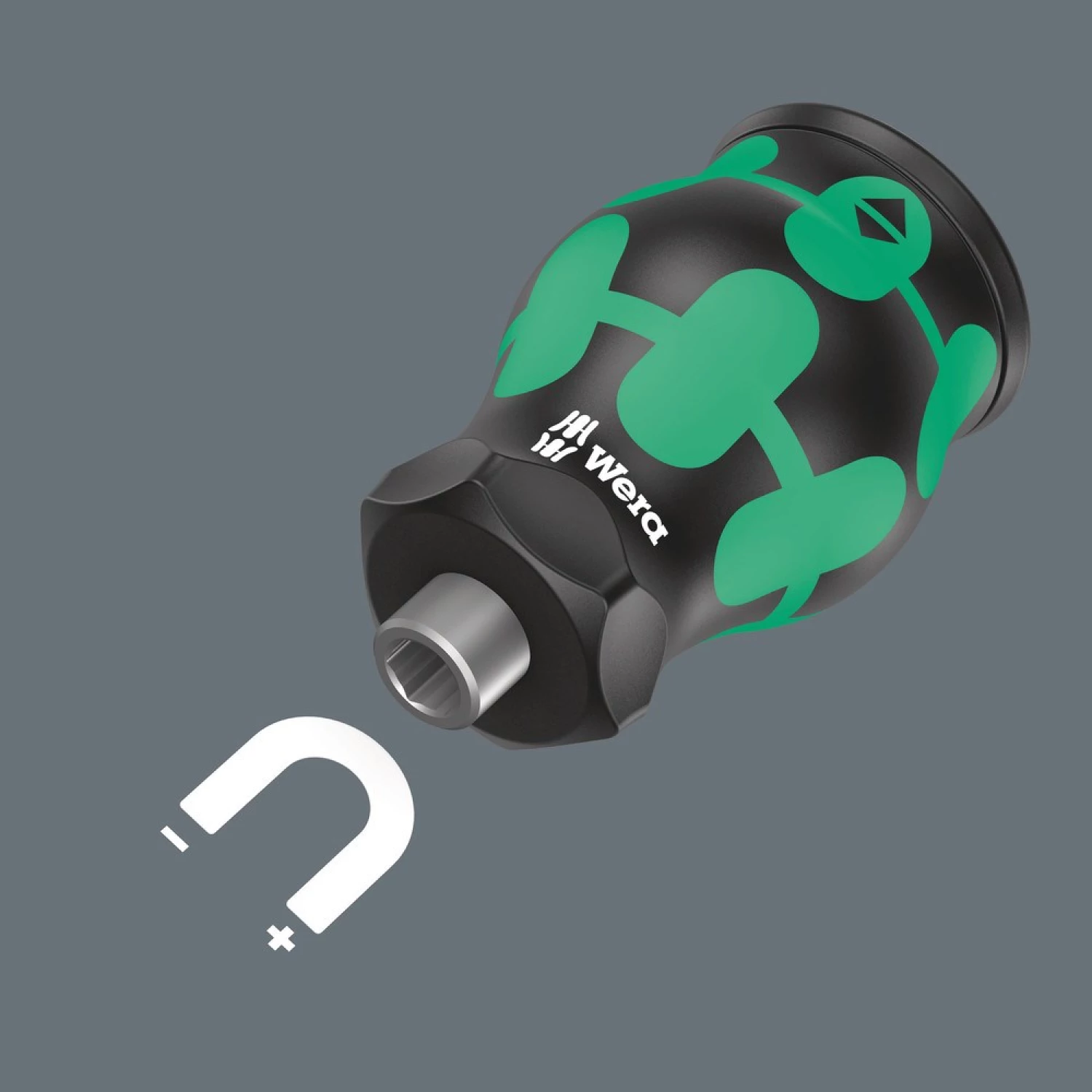 Wera 05008877001 Kraftform Kompakt Stubby Magazin 4 Bitschroevendraaier - 6 in 1 multi-bit-image