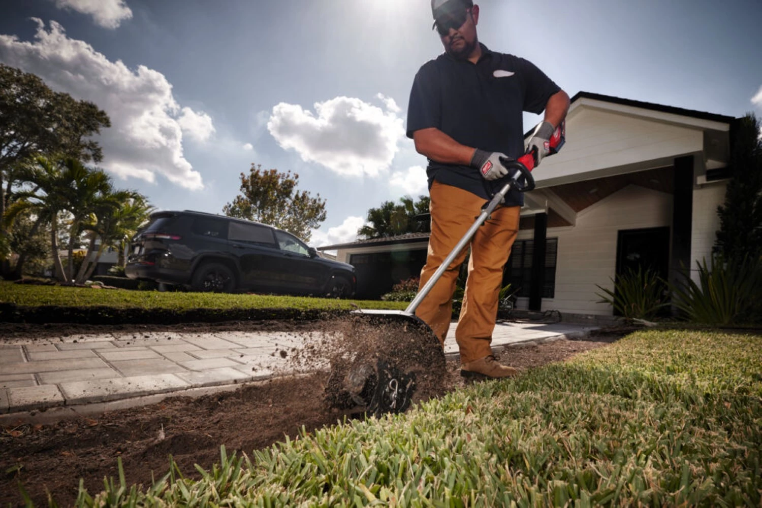 Milwaukee M18 FOPH-CA Quik-Lok cultivator opzetstuk - 220mm-image