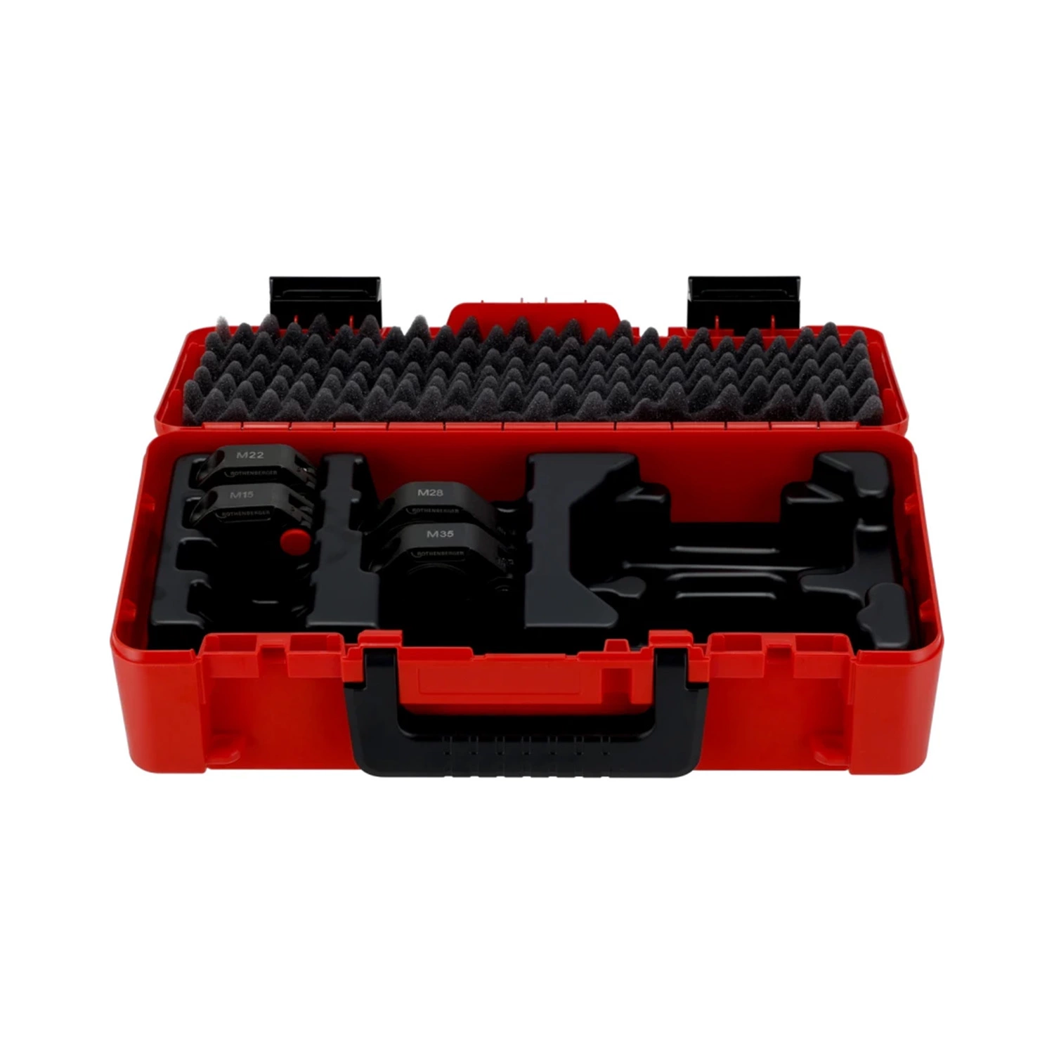 Rothenberger 1000003973 Jeu de bagues de sertissage M 15-22-28-35 mm