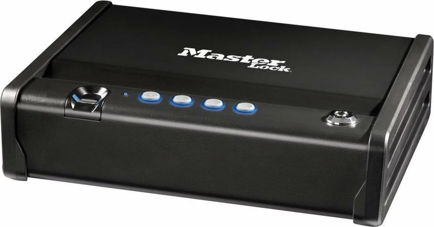Master Lock MLKMLD08EB Kluis met vingerafdruk-slot-image