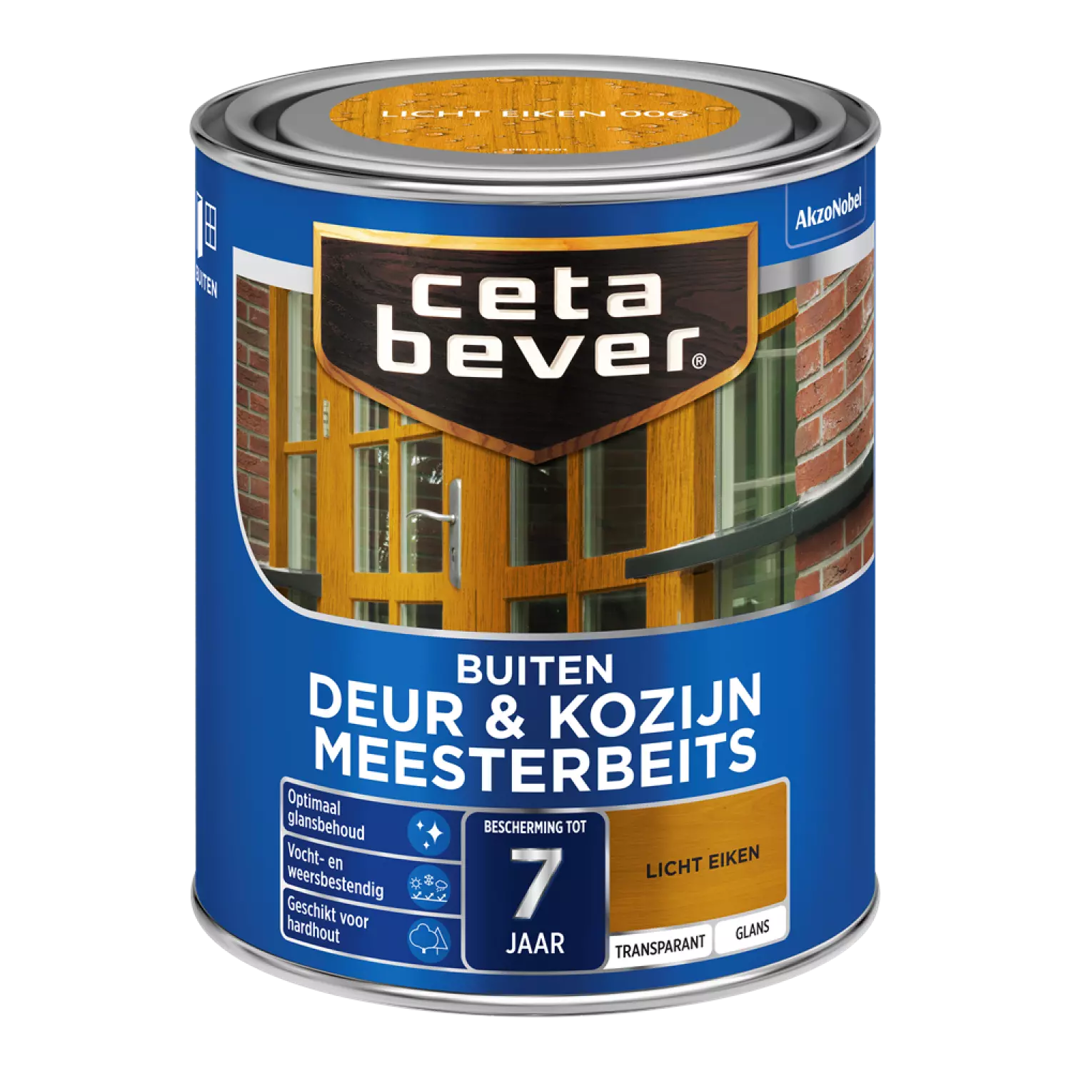 Cetabever Meesterbeits Deur En Kozijn Transparant Glans-image