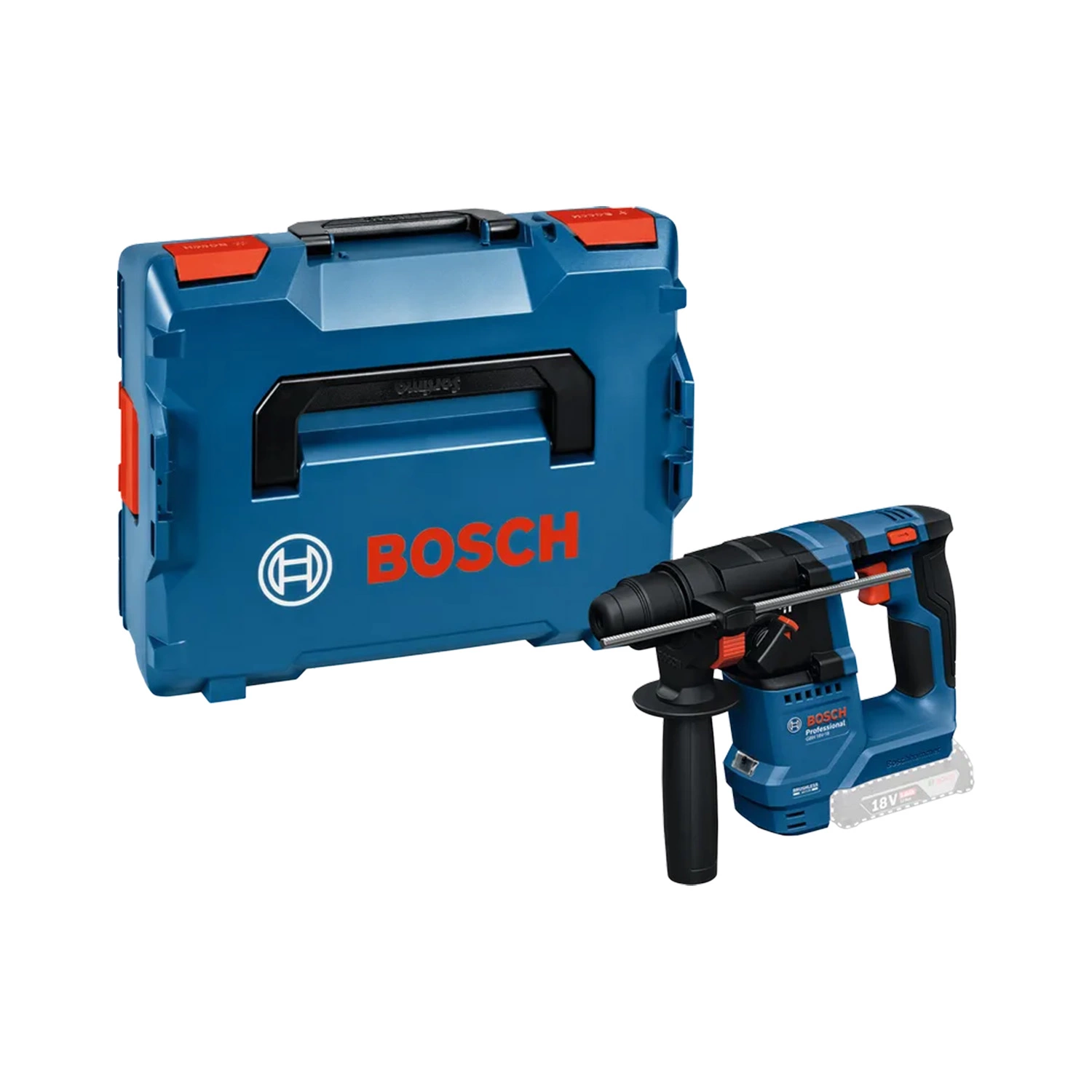 Bosch GBH 18V-18 18V SDS-plus accu compacte boorhamer body in L-Boxx- 1,5 J-image