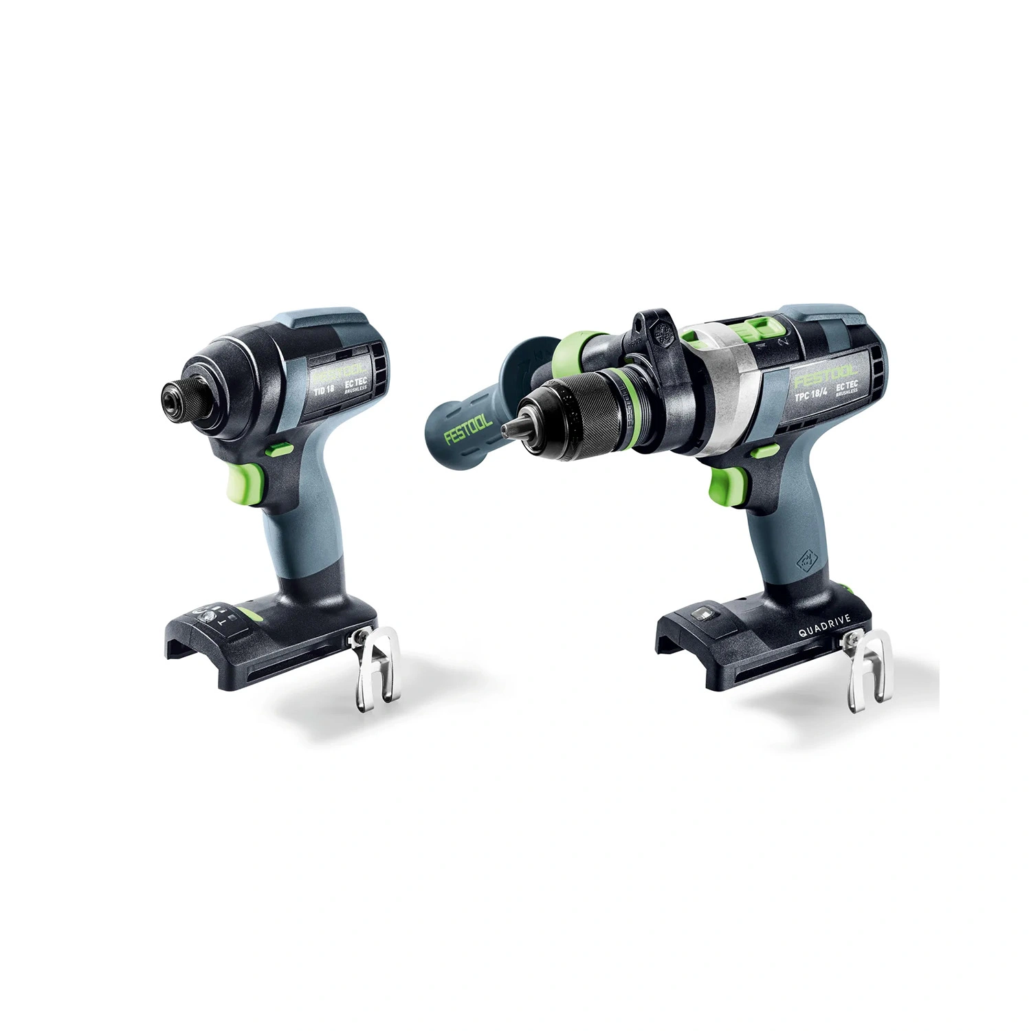 Festool TID 18 Basic-Set TPC 18V accu slagschroevendraaier (TID 18) en accu klopboormachine (TCP 18/4) combiset in systainer
