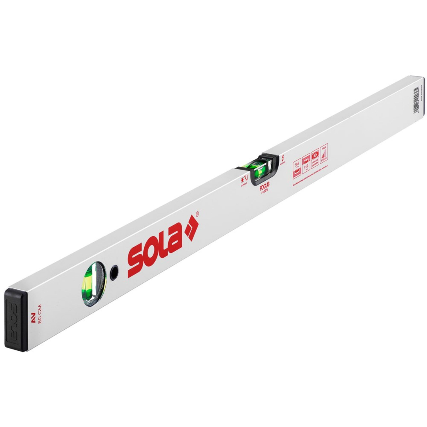 Sola AV 180 Aluminium waterpas - 1800mm-image