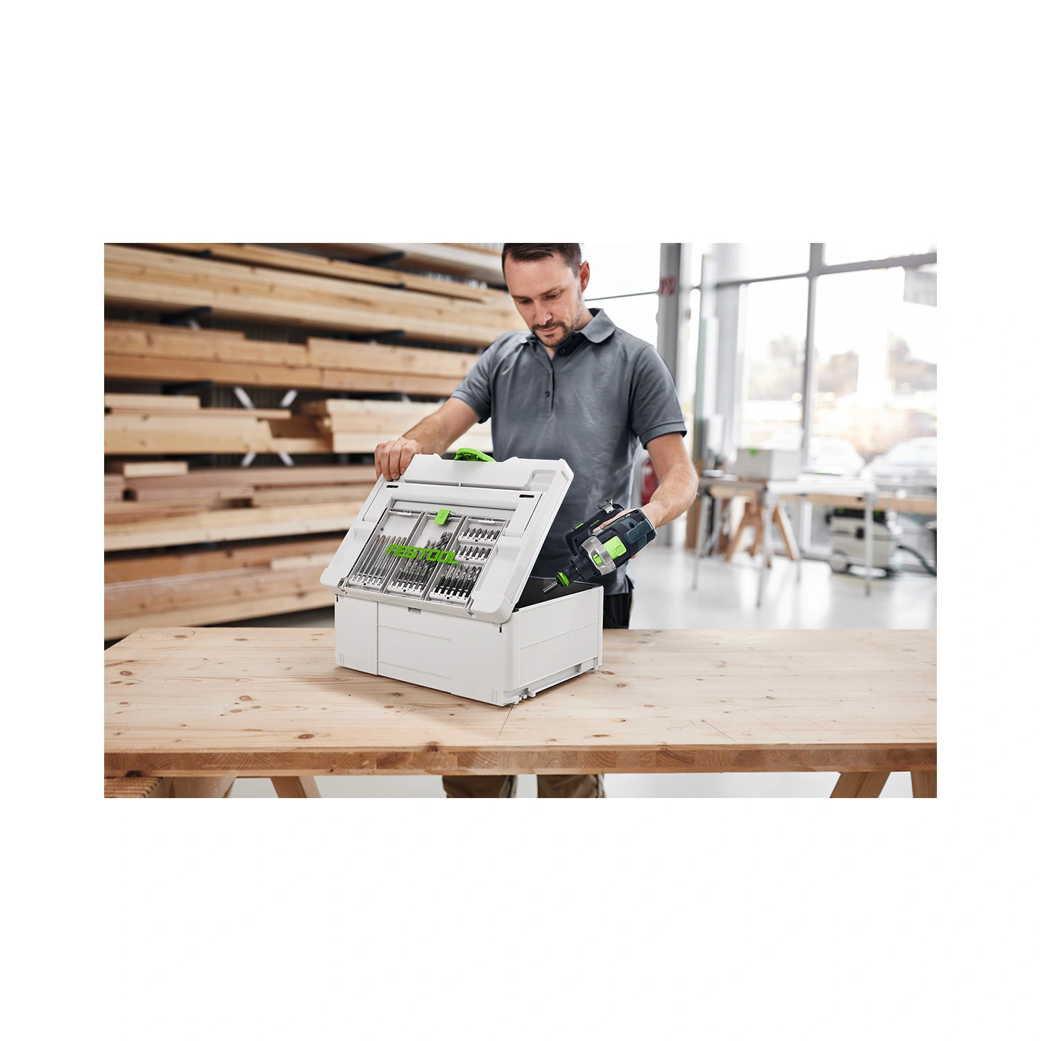 Festool BKS SYS3 D4-10 CE/S Boorcassette