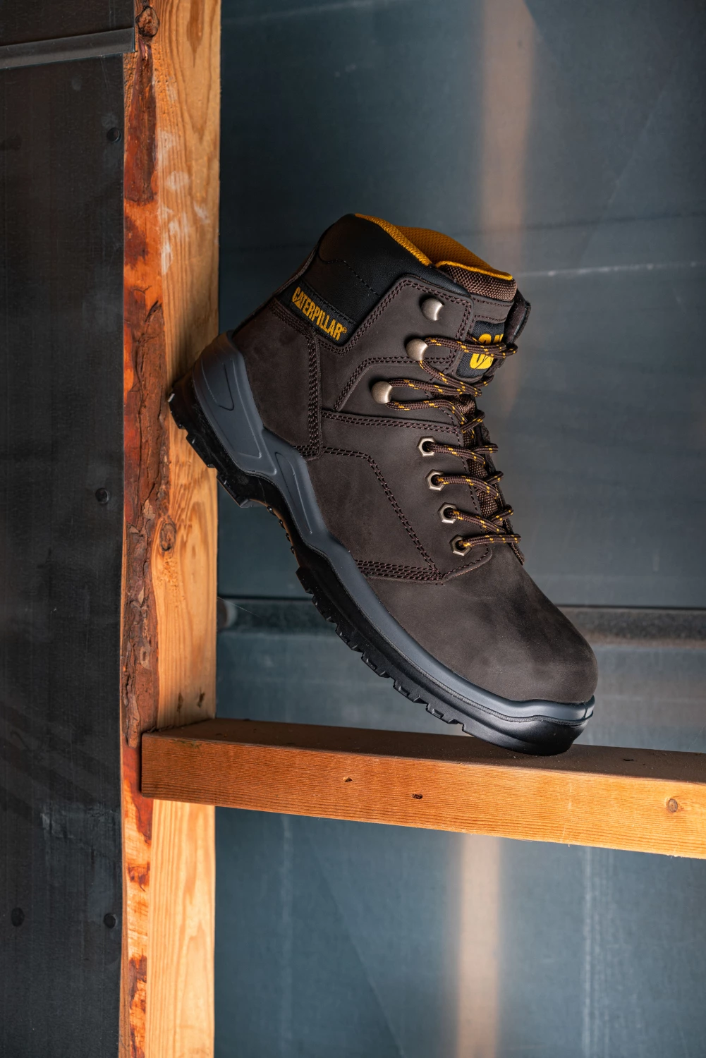 Caterpillar Striver chaussure de sécurité S3 Marron - Taille 41 - UK 7-image