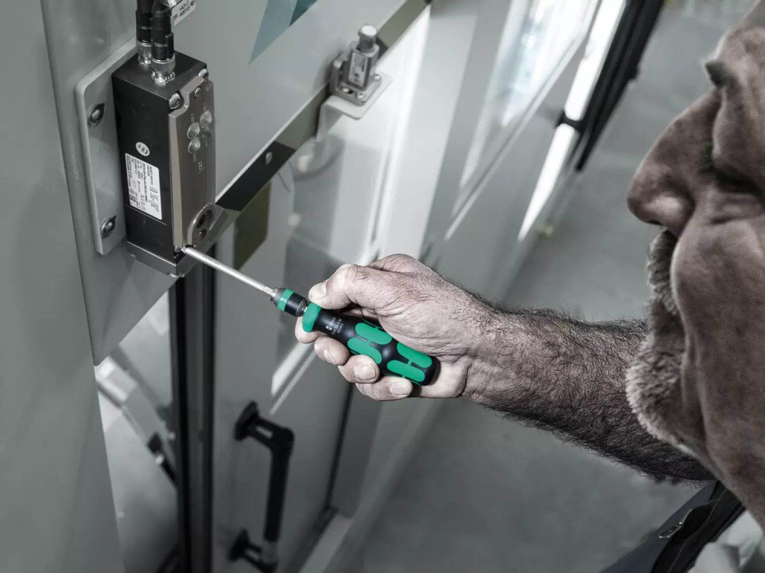 Wera 05051493001 838 RA-R M Bithandhouder met ratelfunctie - 1/4"x123,5mm-image