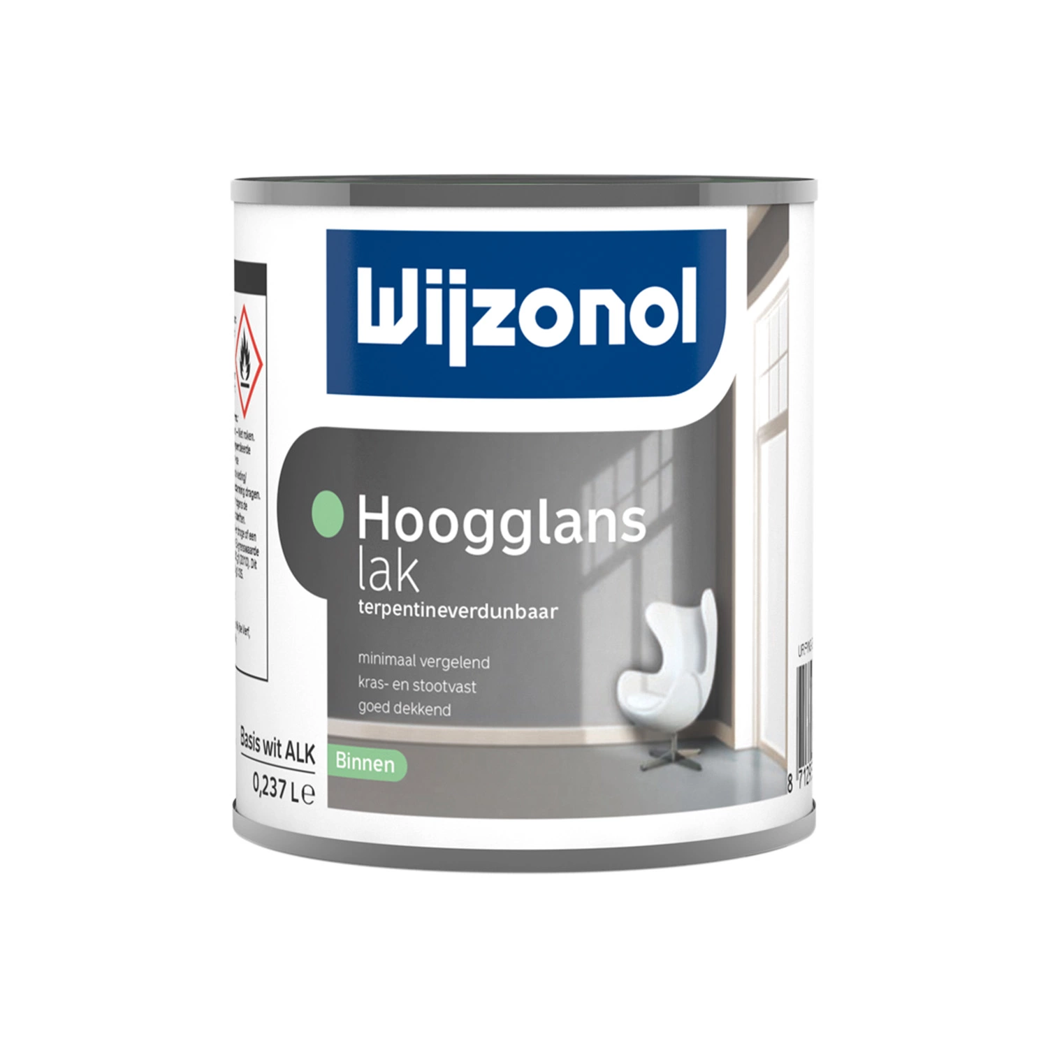 Wijzonol Hoogglanslak Interieur terpentineverdunbaar - op kleur gemengd - 250ml-image