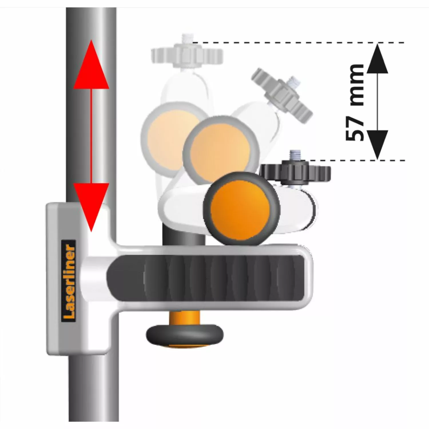 Laserliner FlexClamp Klemhouder voor lasers - 1/4"-image