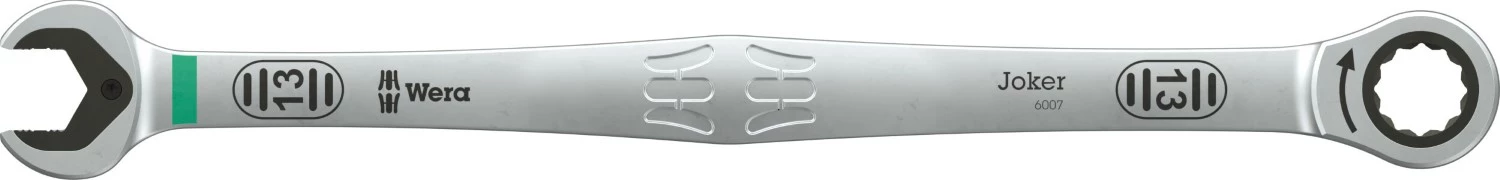 Wera 05020352001 6007 Joker Steek-ringratelsleutel SB - extra lang - 13 x 245mm-image