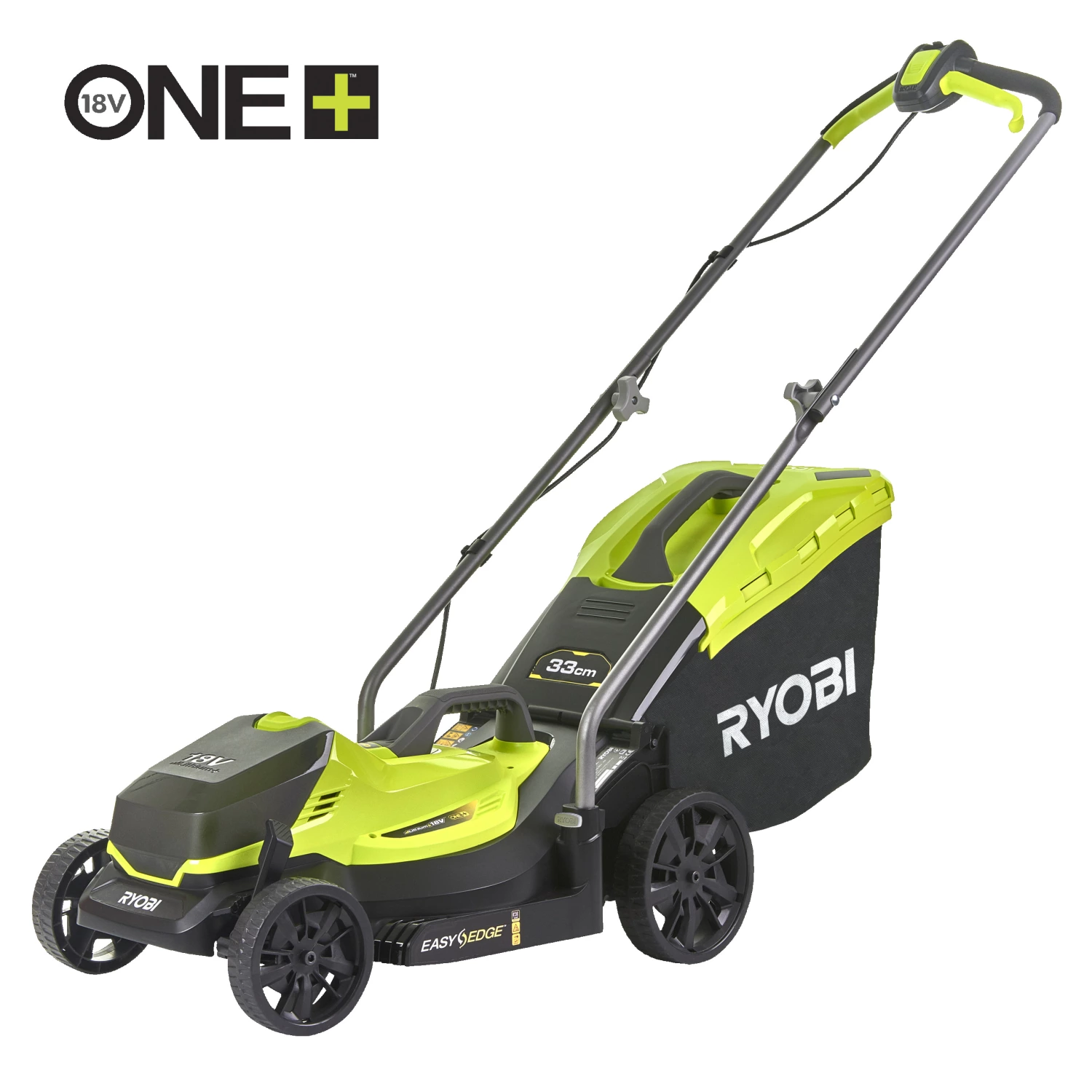 Ryobi RLM18X33B40 Kit tondeuse à gazon sans fil 18V Li-Ion (1x 4.0Ah) - 33cm-image