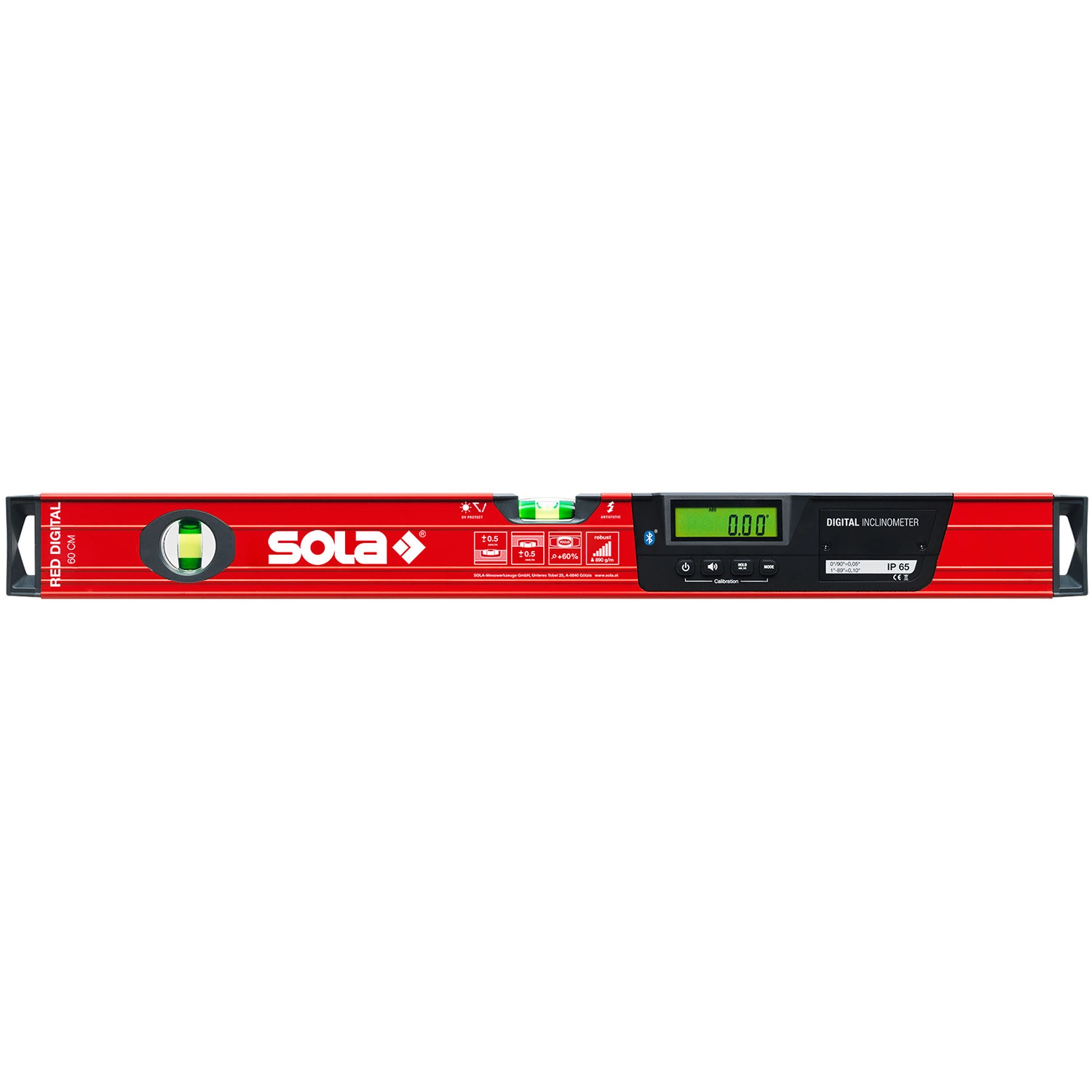 Sola RedM 3 60 Niveau à bulle en aluminium - magnétique - 600mm-image