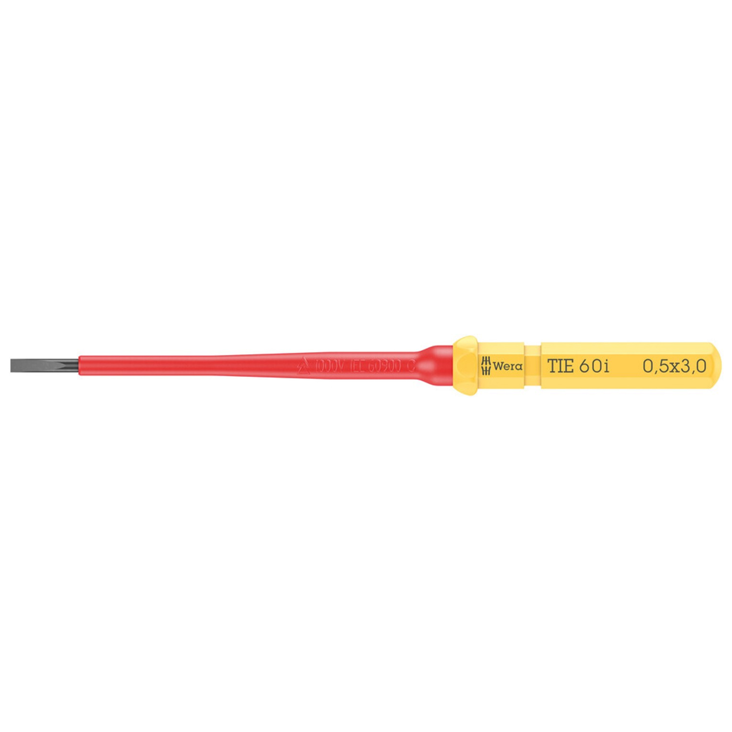 Wera 05006501001 Kraftform Kompakt VDE Wisselkling - 60 i PLAT Take it easy, 0.5 x 3 x 157mm-image