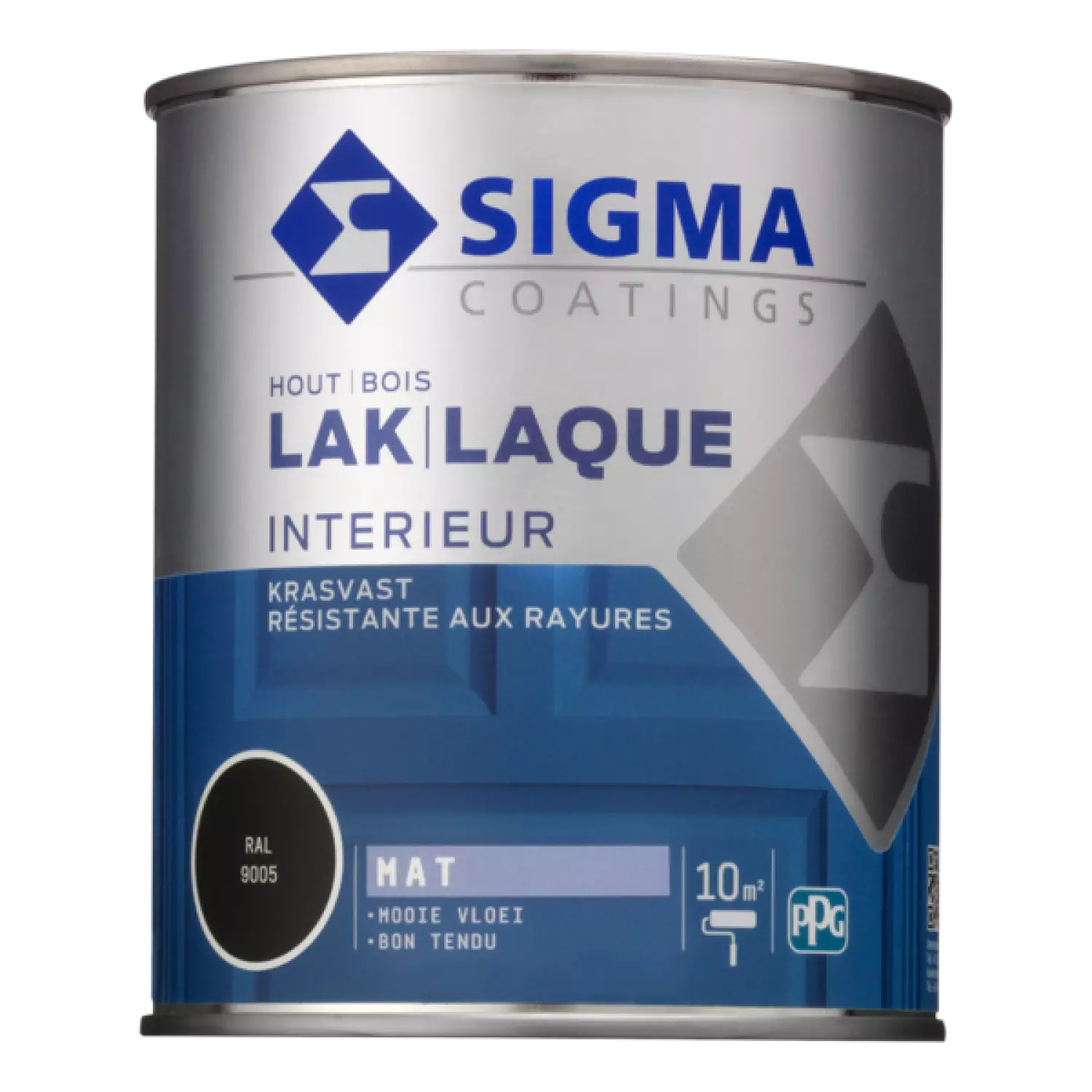 Sigma Houtlak interieur mat - RAL 9005 - 0.75L-image