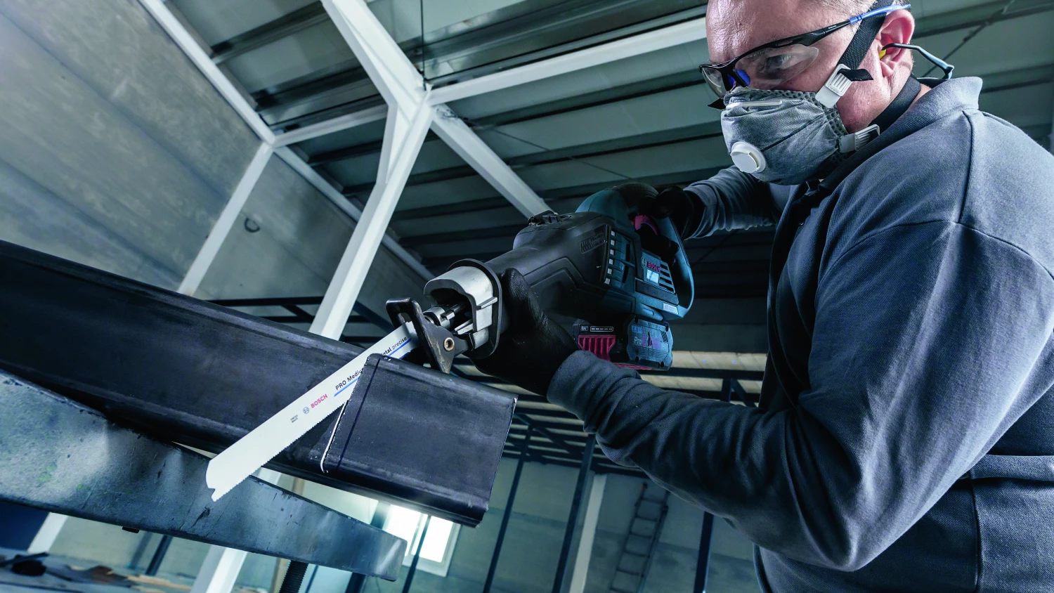 Bosch S1137BEF Lame de scie alternative PRO pour métal d'épaisseur moyenne - 225 x 1,1 (25 pièces)-image