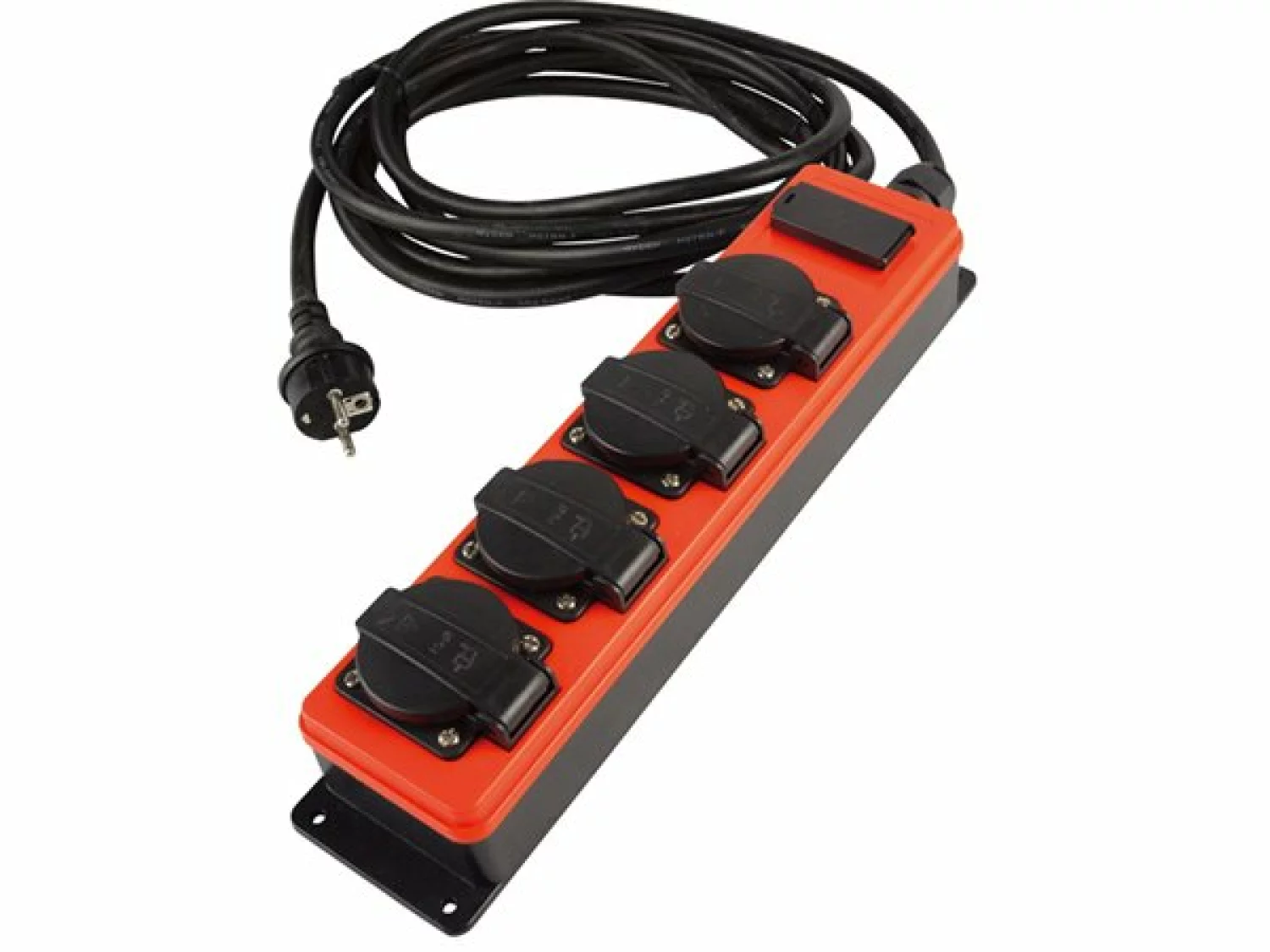 QwattPro 2561027 SocketMaster Stekkerdoos - 4xRA - USB - 3G2,5 H07RN-F - 5m-image