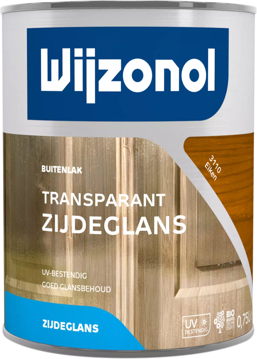 Wijzonol Transparant Zijdeglanslak - 3110 Eiken - 0,75L-image