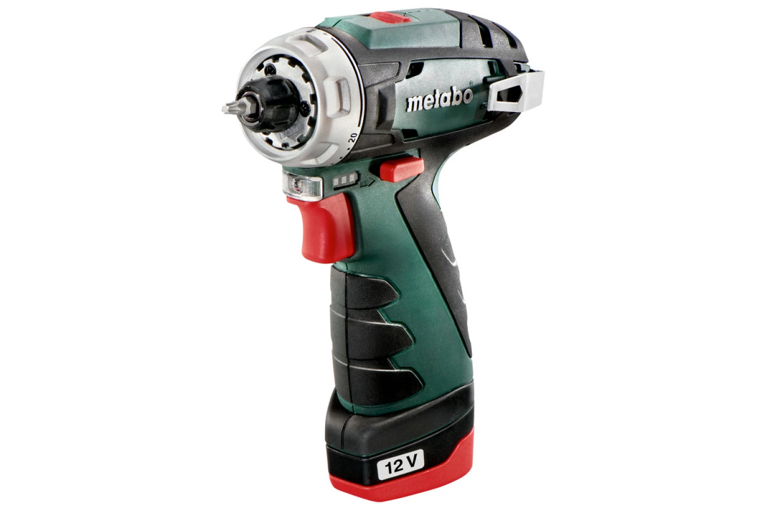 Metabo Powermaxx BS 12V Li-Ion accu boor-/schroefmachine set (1x 2.0Ah accu) in tas-image