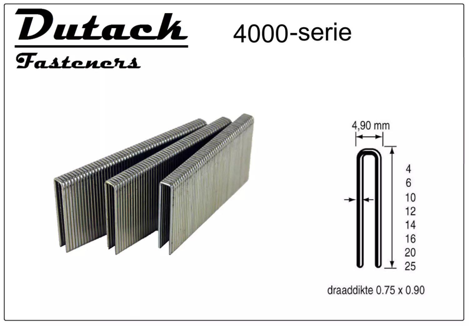 Dutack 5024014 Nieten - Serie 4000 - 10mm (5000st)-image