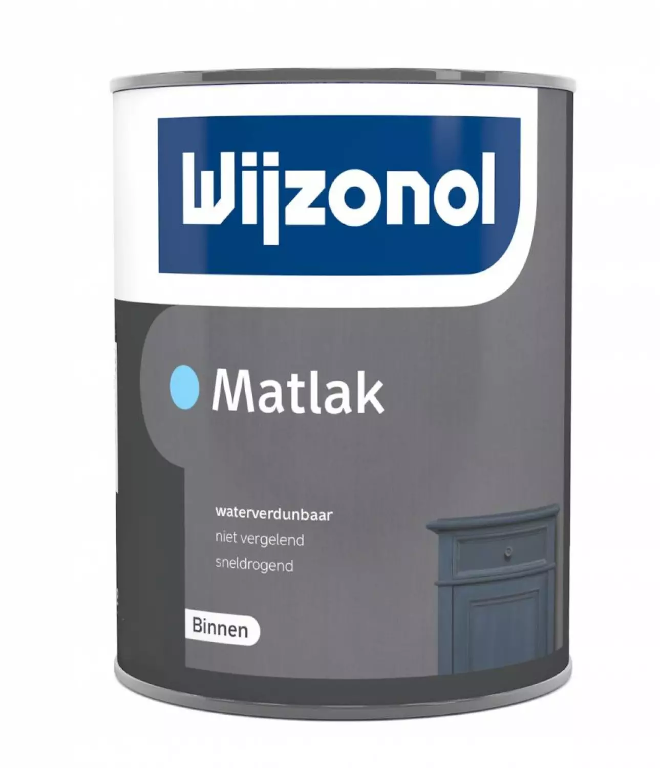 Wijzonol Matlak Interieur waterverdunbaar - op kleur gemengd - 1L-image
