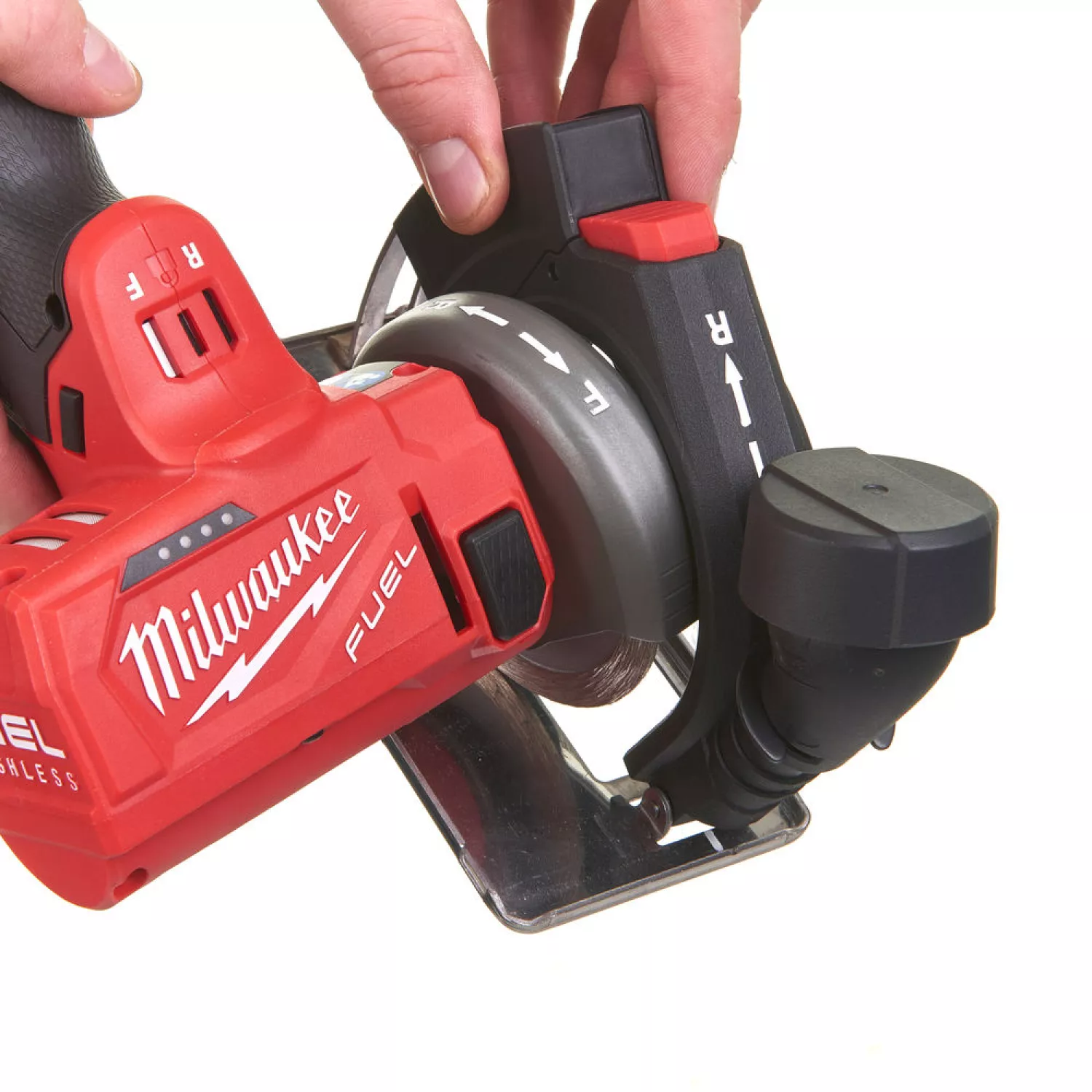 Milwaukee M12 FCOT-422X - Set meuleuse d'angle Li-Ion 12V dans HD Box (1x batterie 2 Ah) - brushless - 10 x 76mm-image