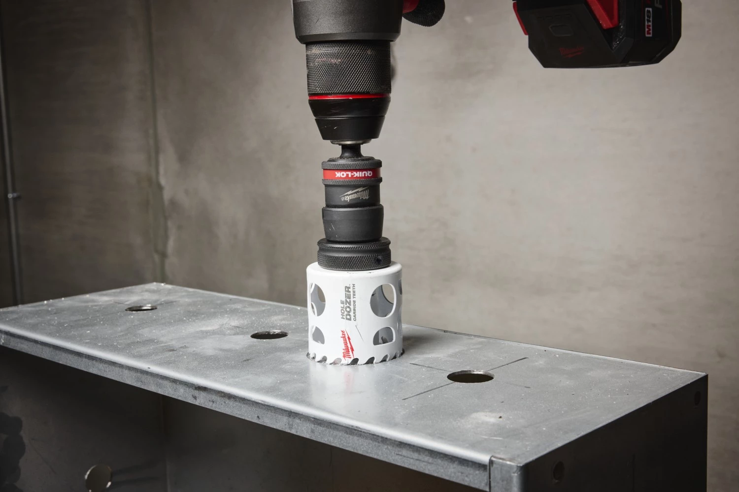 Milwaukee 4932500549 Quick-lock 11mm HEX universle gatzaaghouder - 14-30 + 32-210mm - adapter