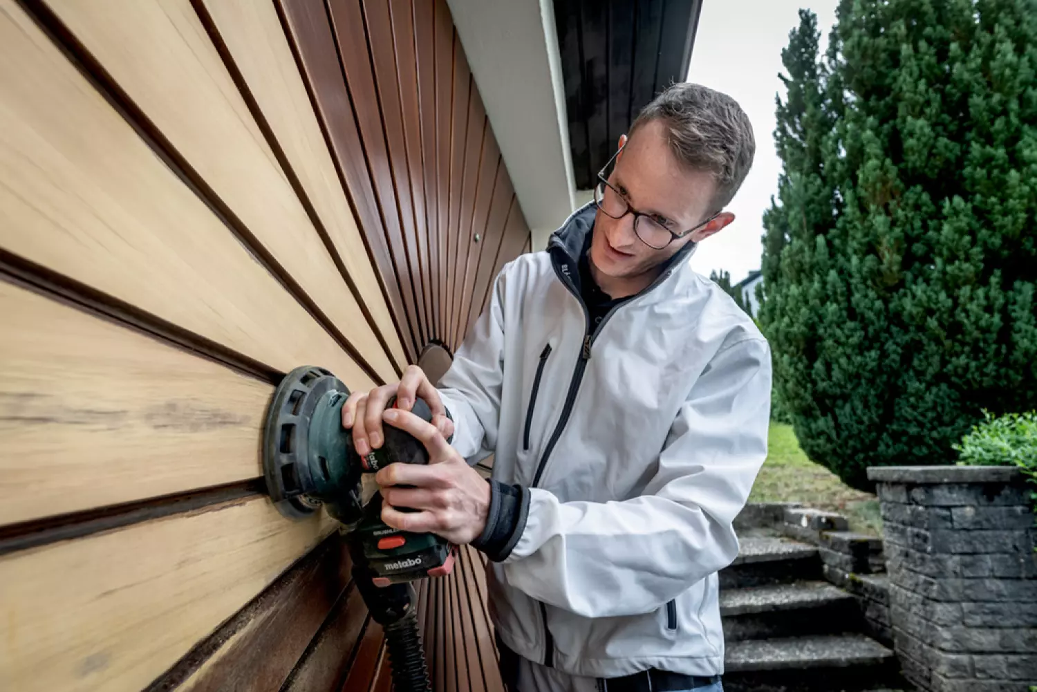 Metabo SXA 18 LTX 150 BL 18V Li-ion Accu excentrische schuurmachine body in Metabox - 150mm-image