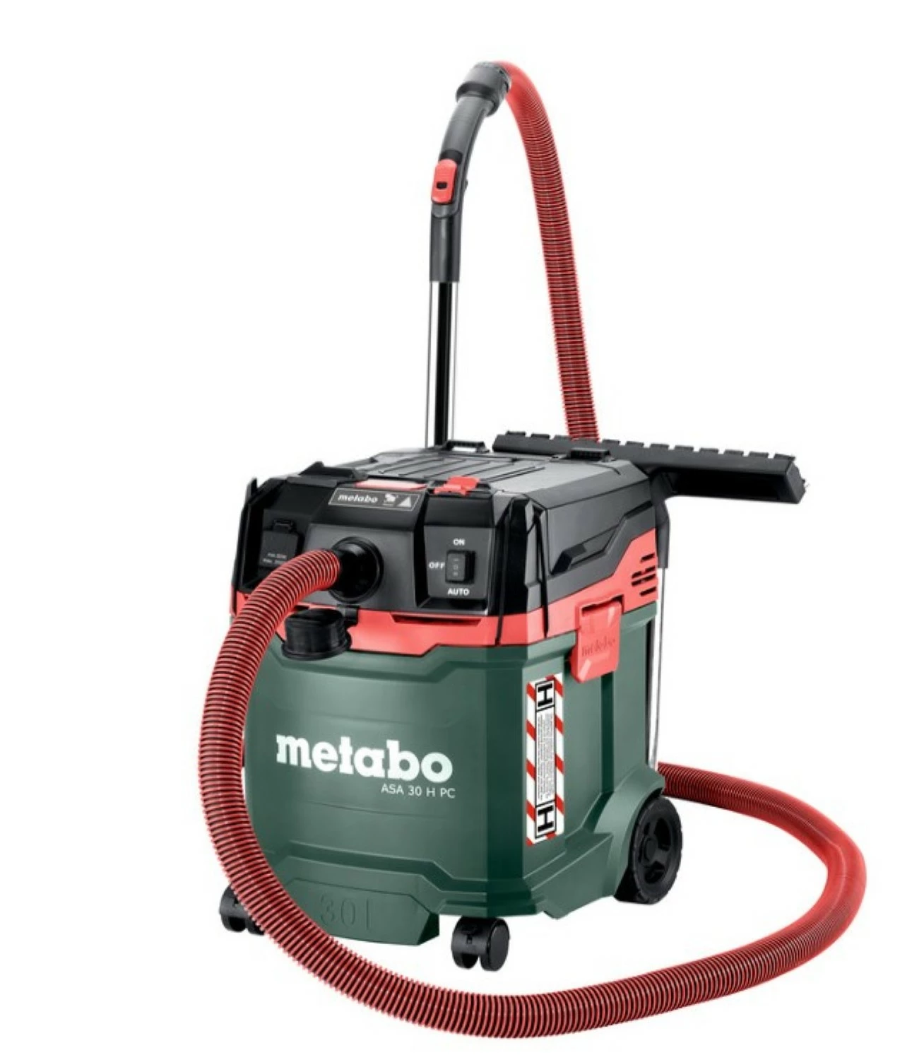 Metabo ASA 30 H PC Aspirateur de chantier - 1200W - classe H - 30L-image