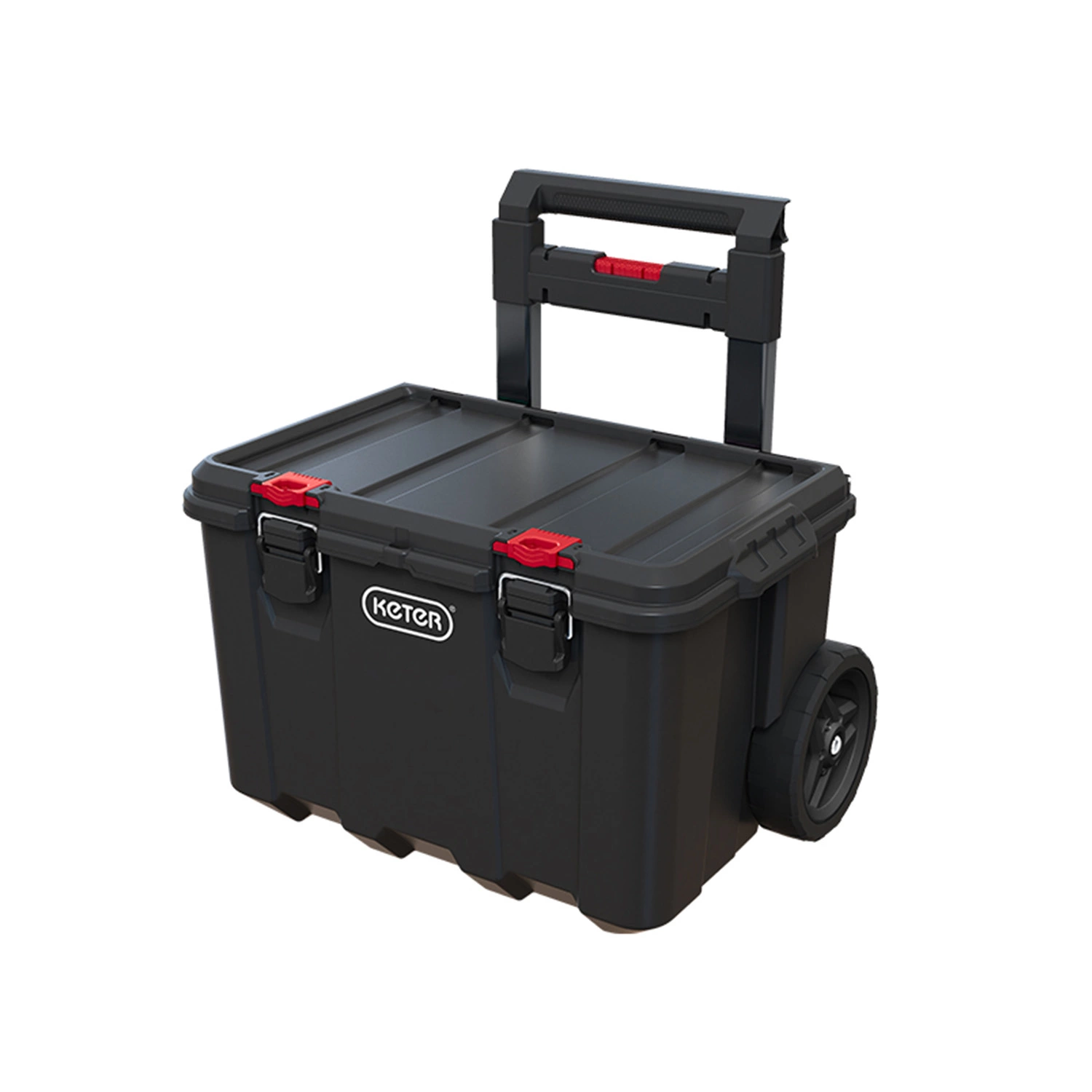 Keter 260728 Stack 'n Roll Ensemble de coffres à outils mobiles-image