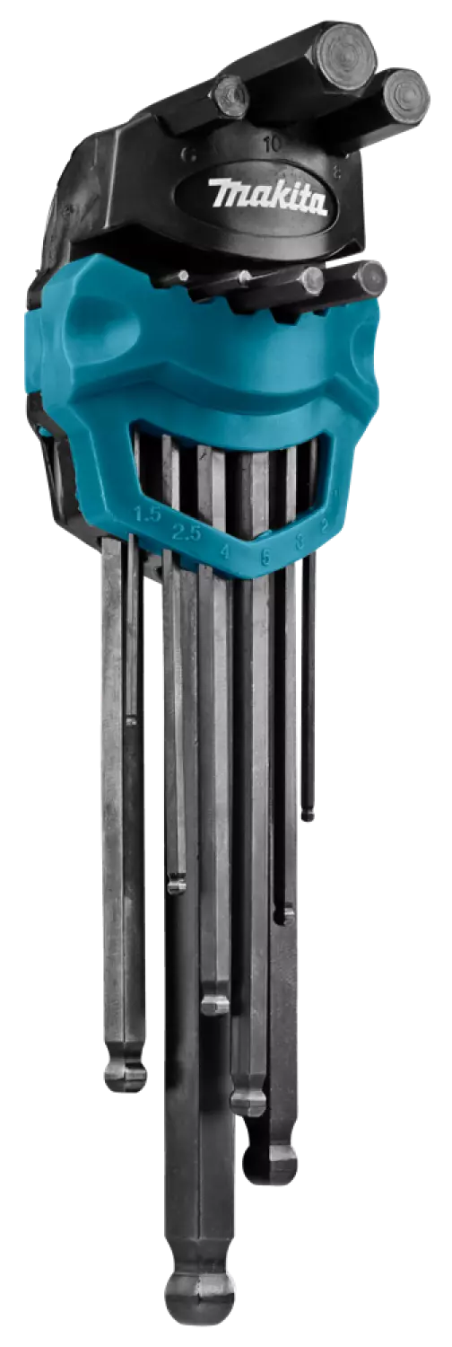 Makita B-65894 Clé Allen jeu de 9 pièces-image