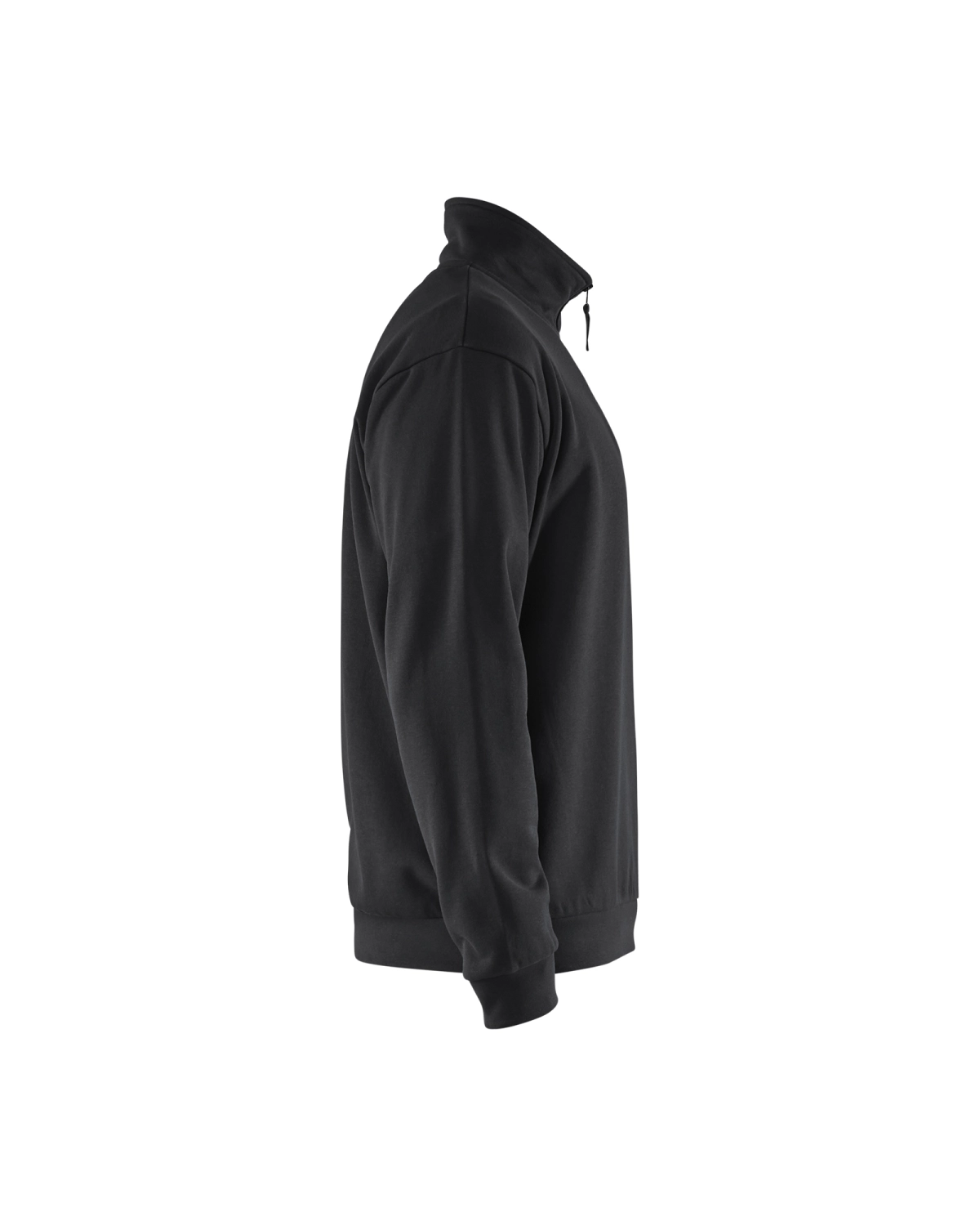 Blåkläder 3587 Sweatshirt met halve rits - zwart - XL