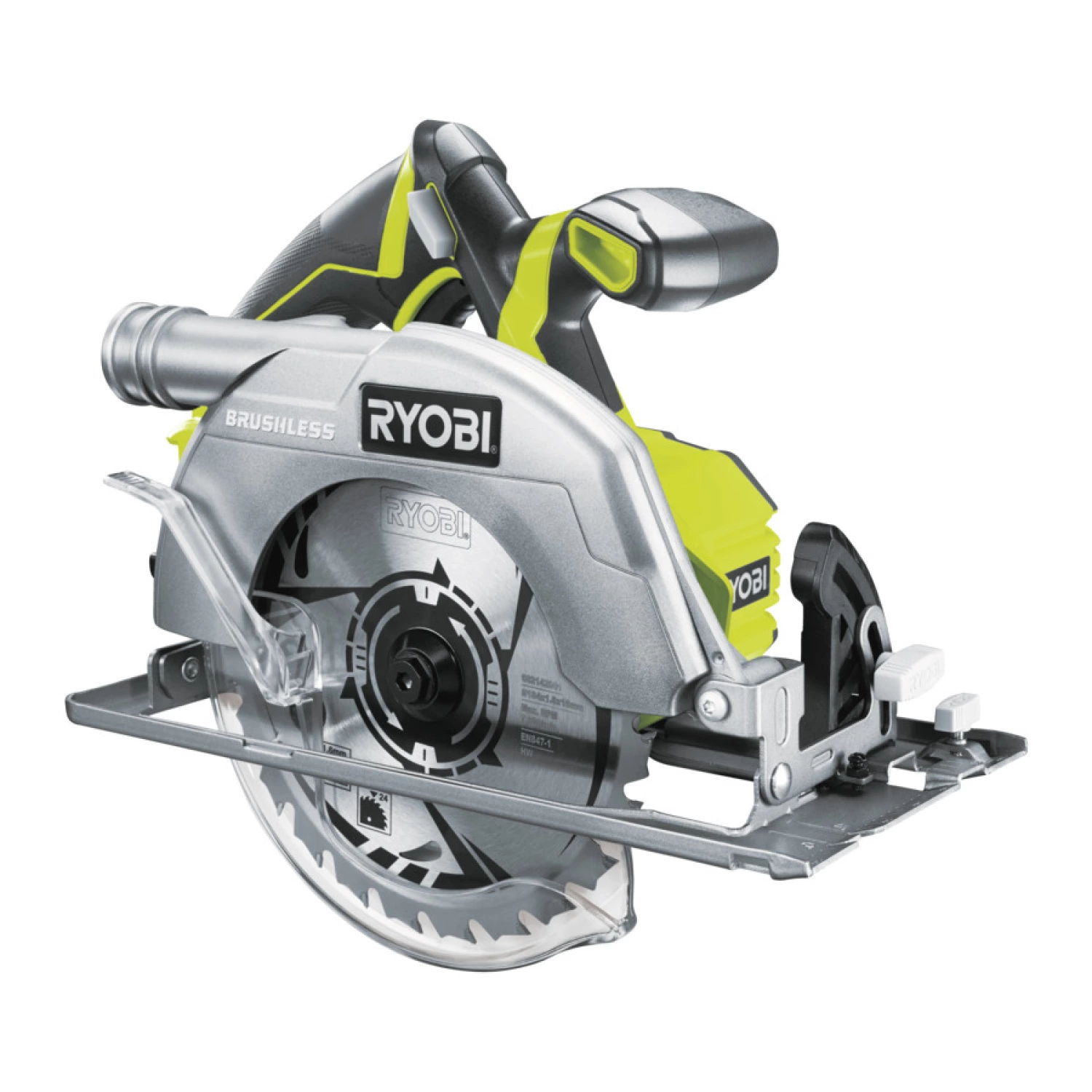 Ryobi R18CS7-0 BL ONE+ 18V Li-Ion accu cirkelzaag body - 184mm - koolborstelloos-image