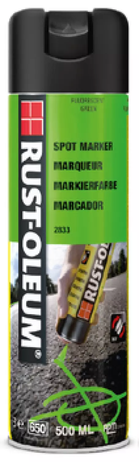 Rust-Oleum Grondmarkering Fluorescerend - fluorescerend groen - 0,5L-image