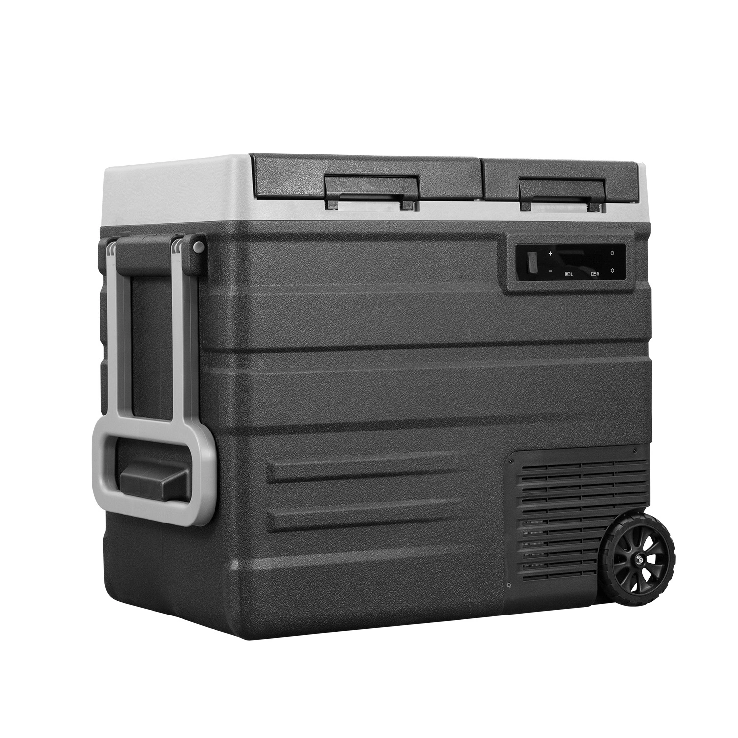 Steamy-E SECUD65 Glacière électrique à compresseur à double zone sur roulettes - 57 L-image