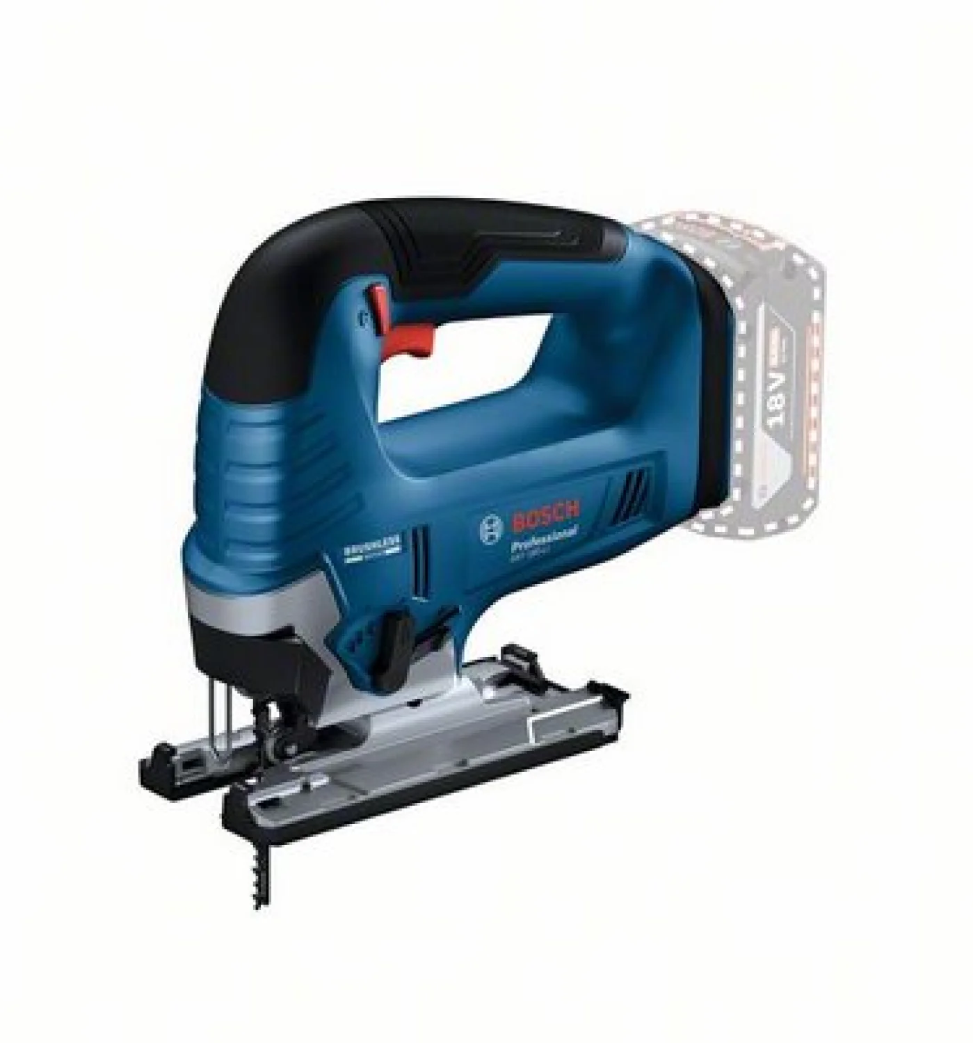 Bosch GST 18V-125 B 18V Li-ion accu decoupeerzaag body in L-BOXX - koolborstelloos - 06016B3000