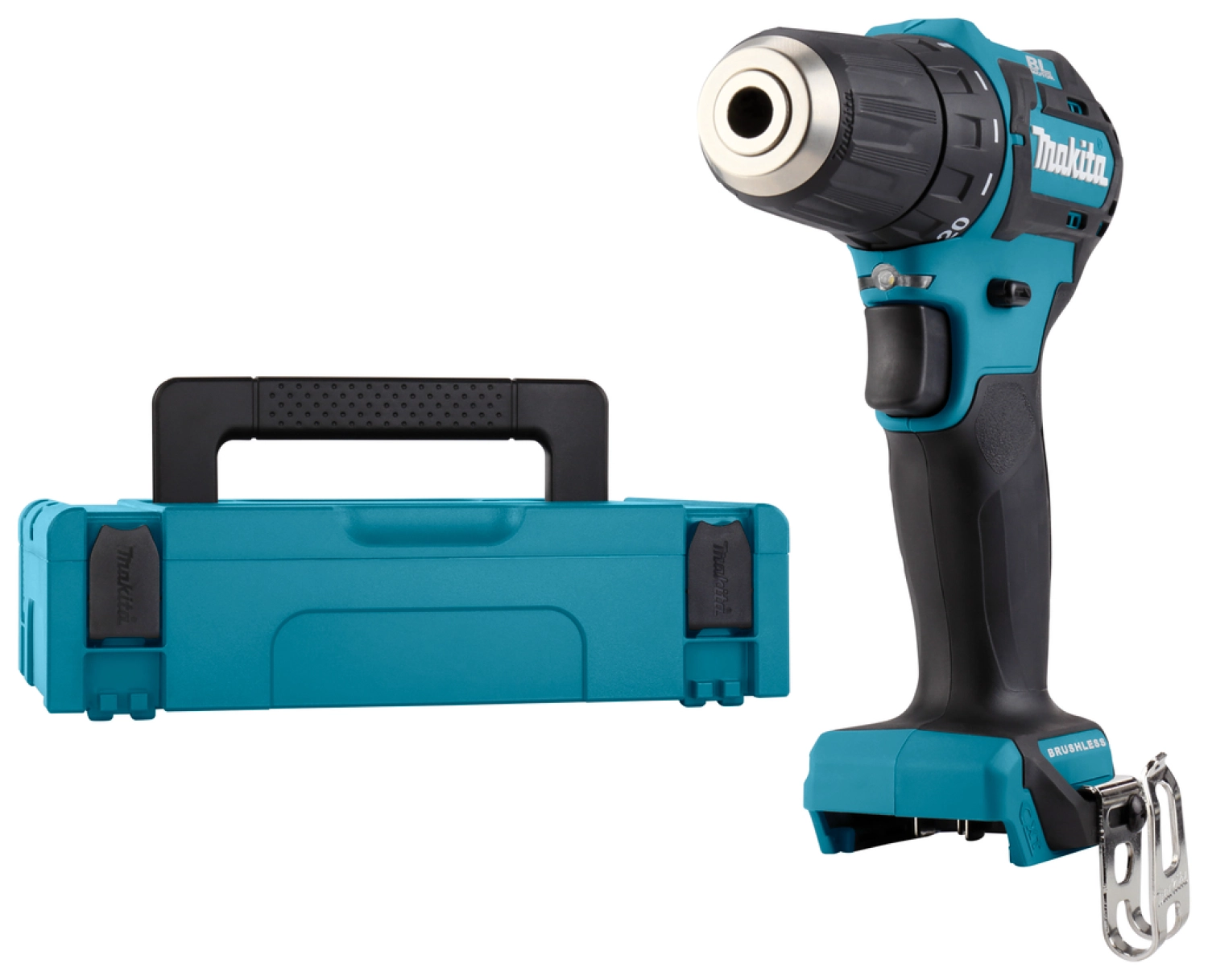 Perceuse visseuse sans-fil Makita DF332DZJ - 10,8V Li-ion - MAKPAC - Brushless - 35 Nm - Machine seule-image