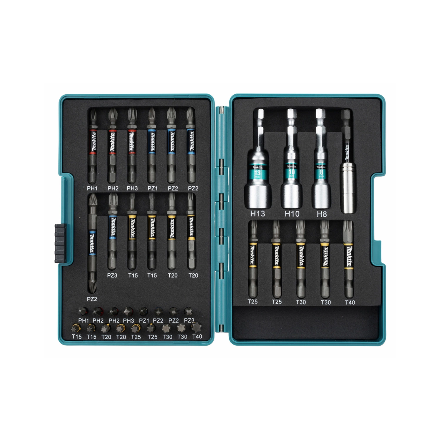 Makita E-26179 Kit de 31 embouts de vissage à percussion-image