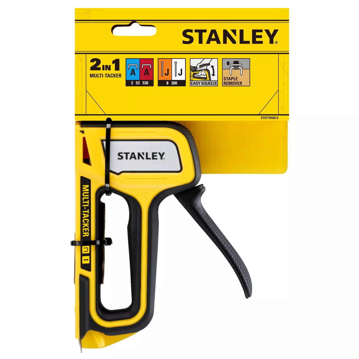 Stanley STHT70440-0 Handtacker 2 in 1 - Type A tot 10mm - Type J tot 10mm-image