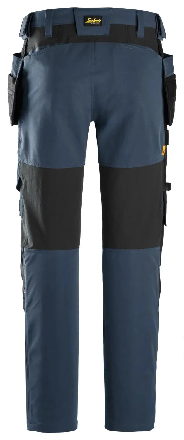 Snickers 6218 AllroundWork Stretch Werkbroek met Holsterzakken - Donkerblauw - 044
