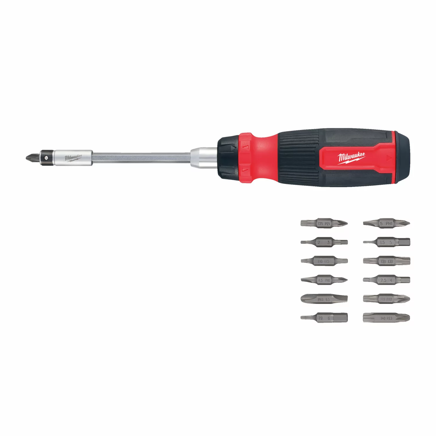 Milwaukee 4932480583 - 27 in 1 ratelend multi-bit schroevendraaier-image