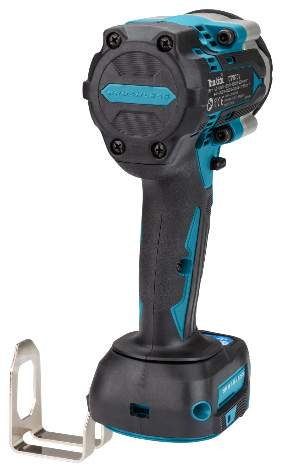 Makita DTW701RTJ 18V Li-Ion Accu slagmoersleutel set (2x 5.0Ah accu) in Mbox - 700 Nm - 1/2" pin - koolborstelloos-image