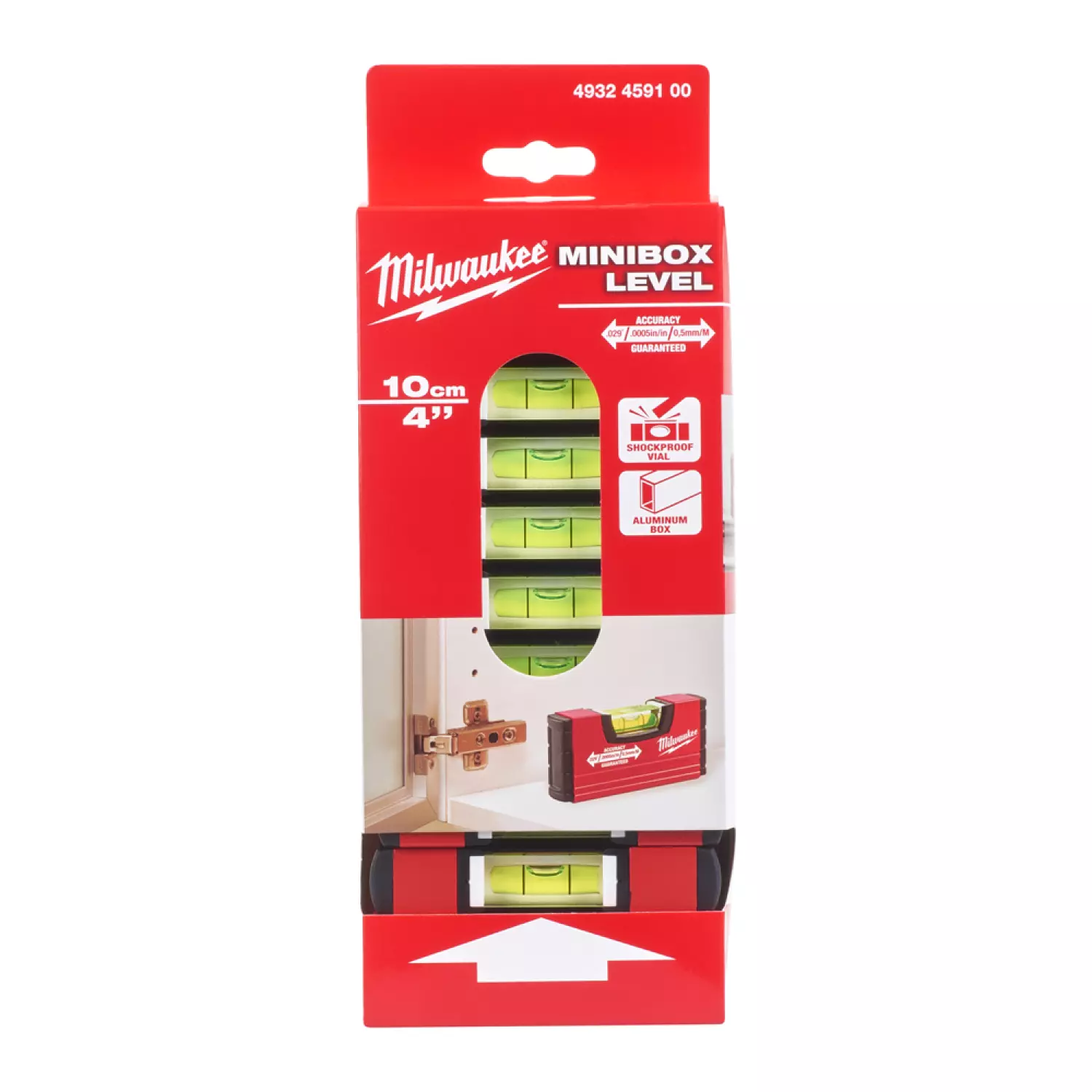 Milwaukee Minibox Niveau à bulles - 10 cm-image