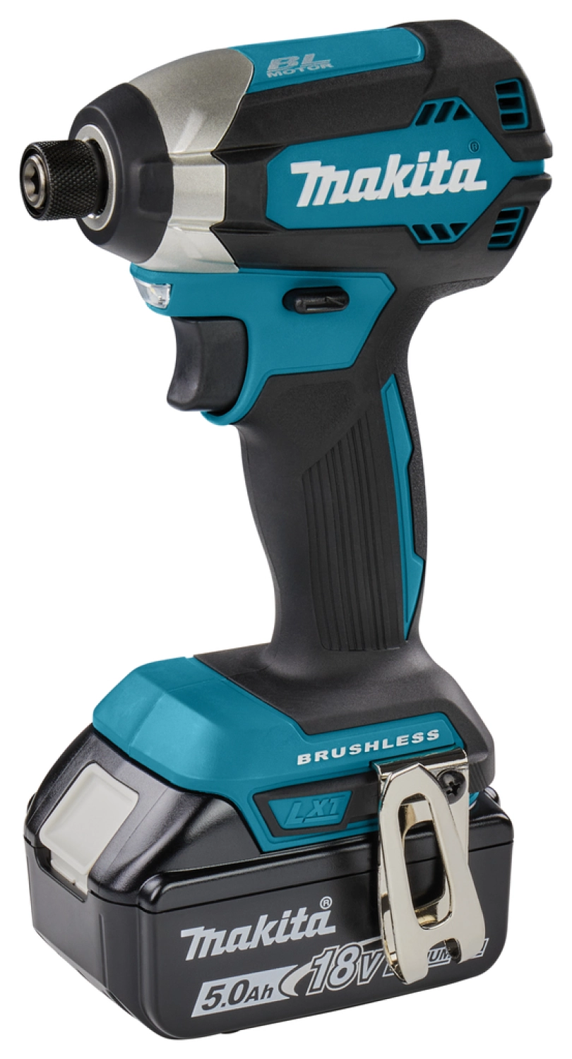 Makita DTD153RTJ 18V Li-Ion accu slagschroevendraaier set (2x 5.0Ah accu) in Mbox - koolborstelloos-image